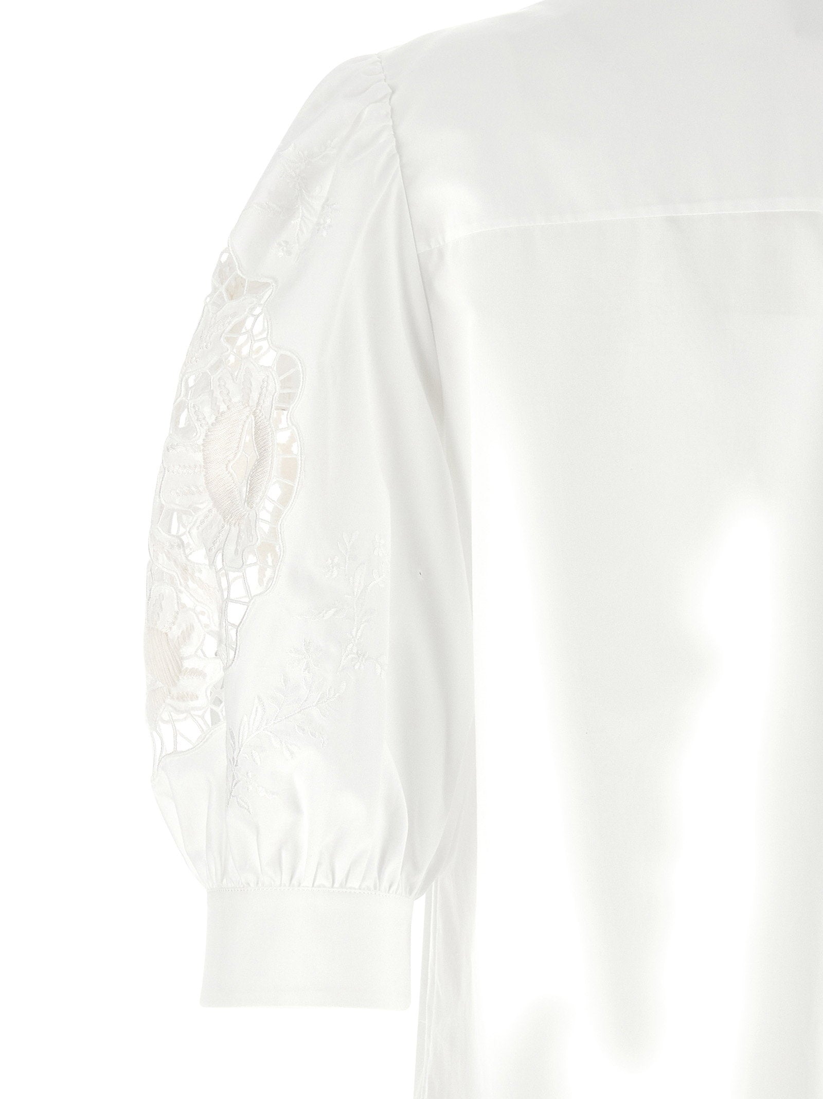 Valentino Garavani Macramé Insert Shirt