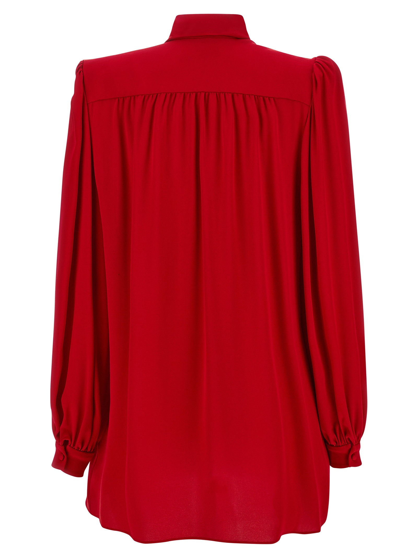 Valentino Garavani Silk Shirt With Bow