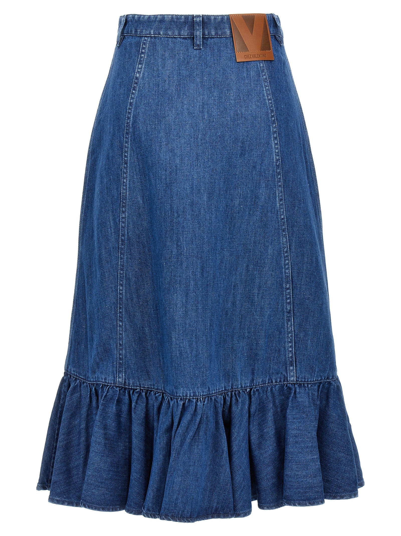 Valentino Garavani Denim Skirt