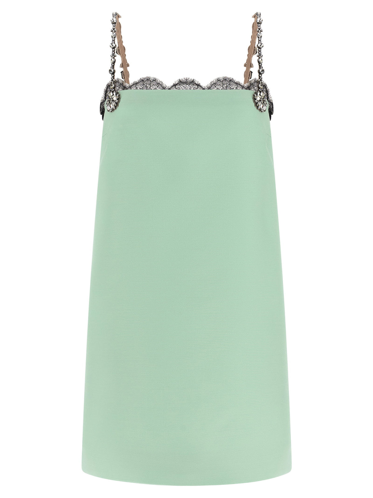 Valentino Garavani Crystal Embroidery Dress