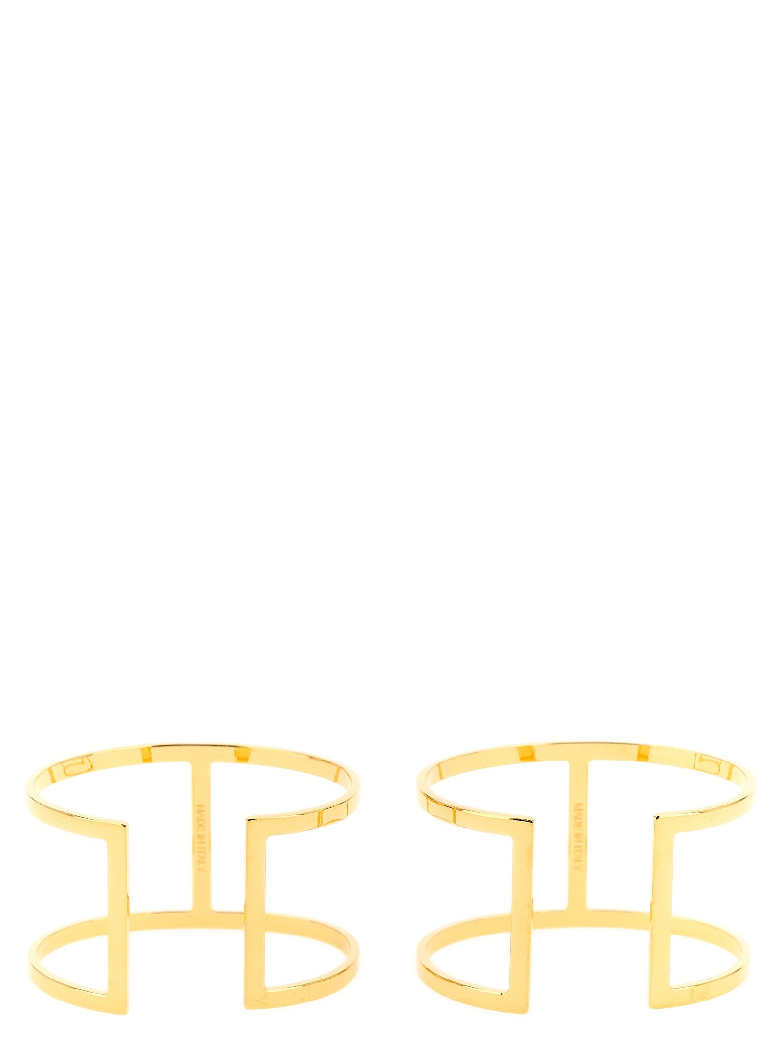 Elisabetta Franchi Logo Bracelet Set