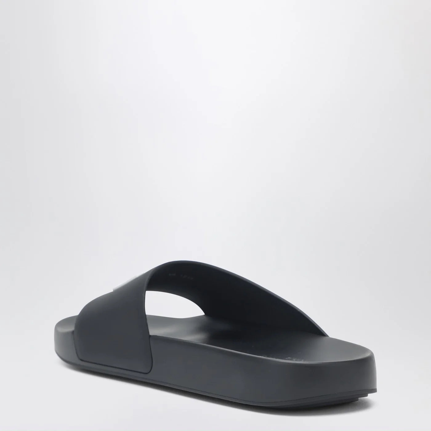 Givenchy Label flat mules in black rubber
