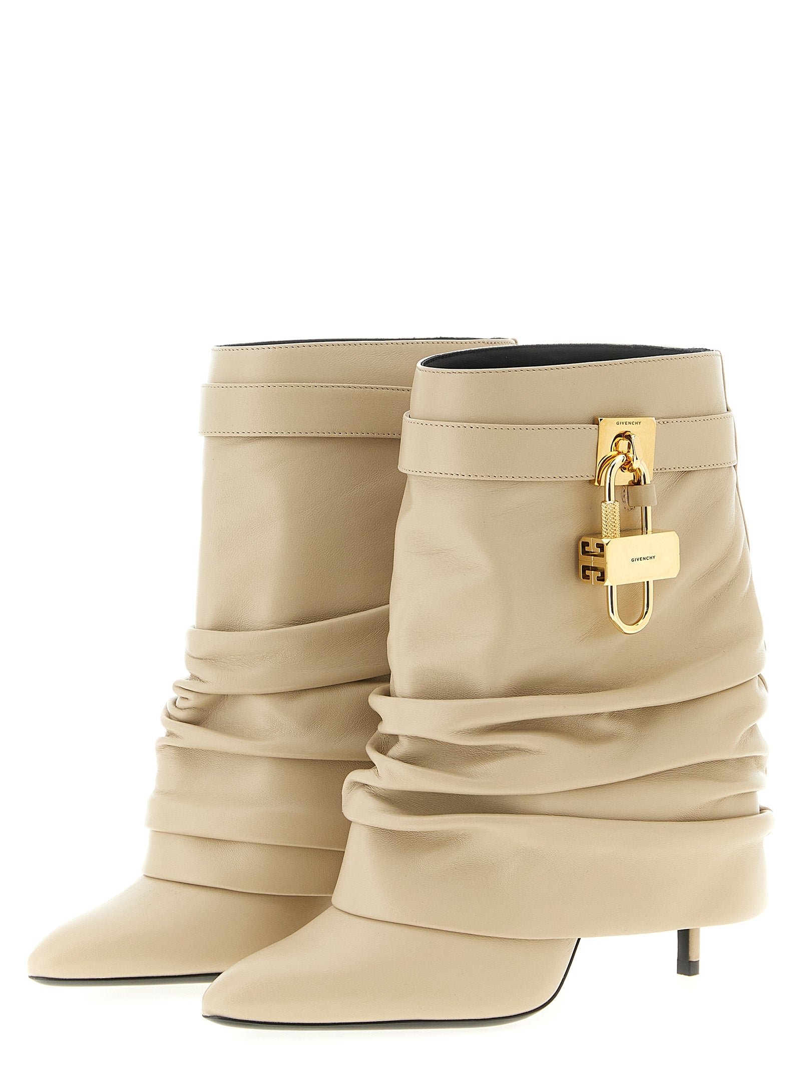 Givenchy Shark Lock Stiletto Ankle Boots