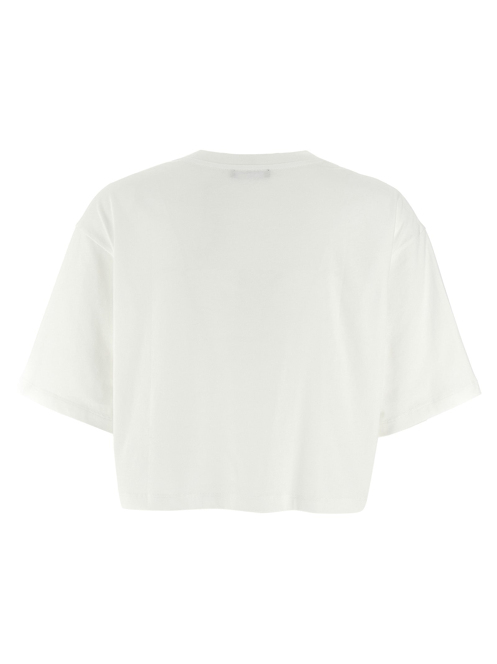 Balmain Logo Crop T-shirt