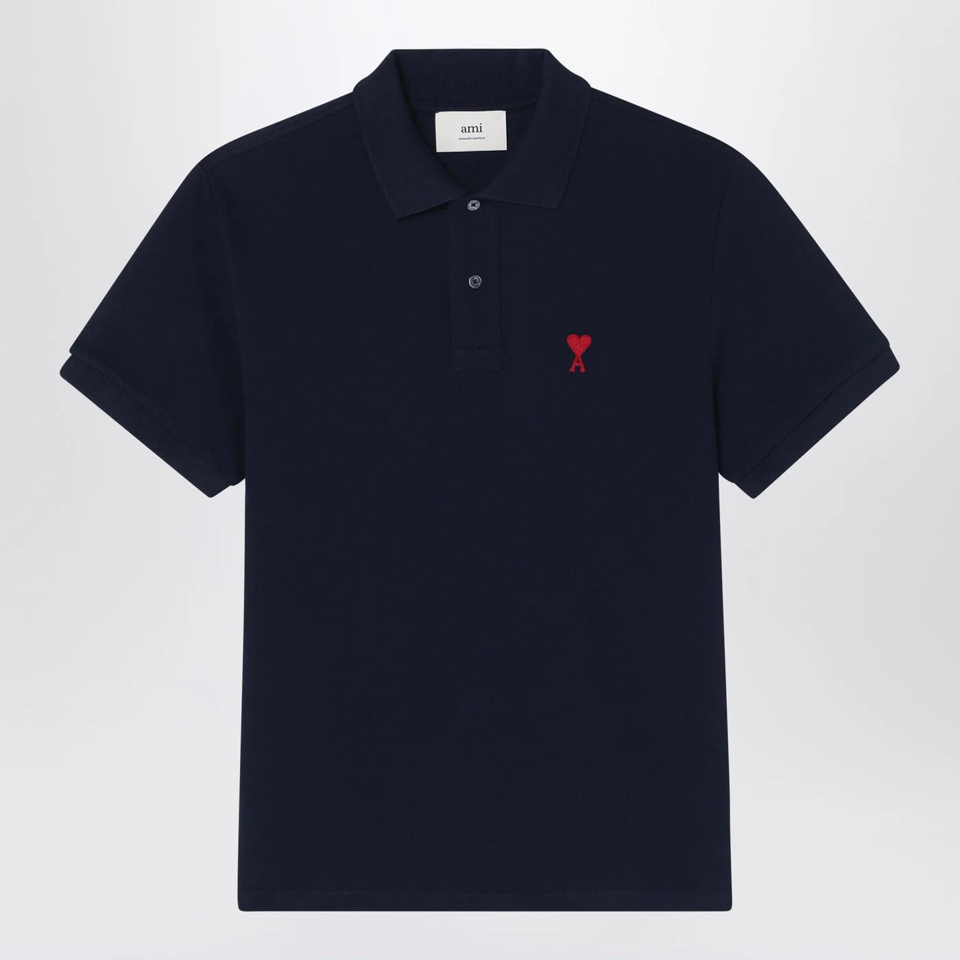Ami Paris Polo Ami De Coeur midnight blue