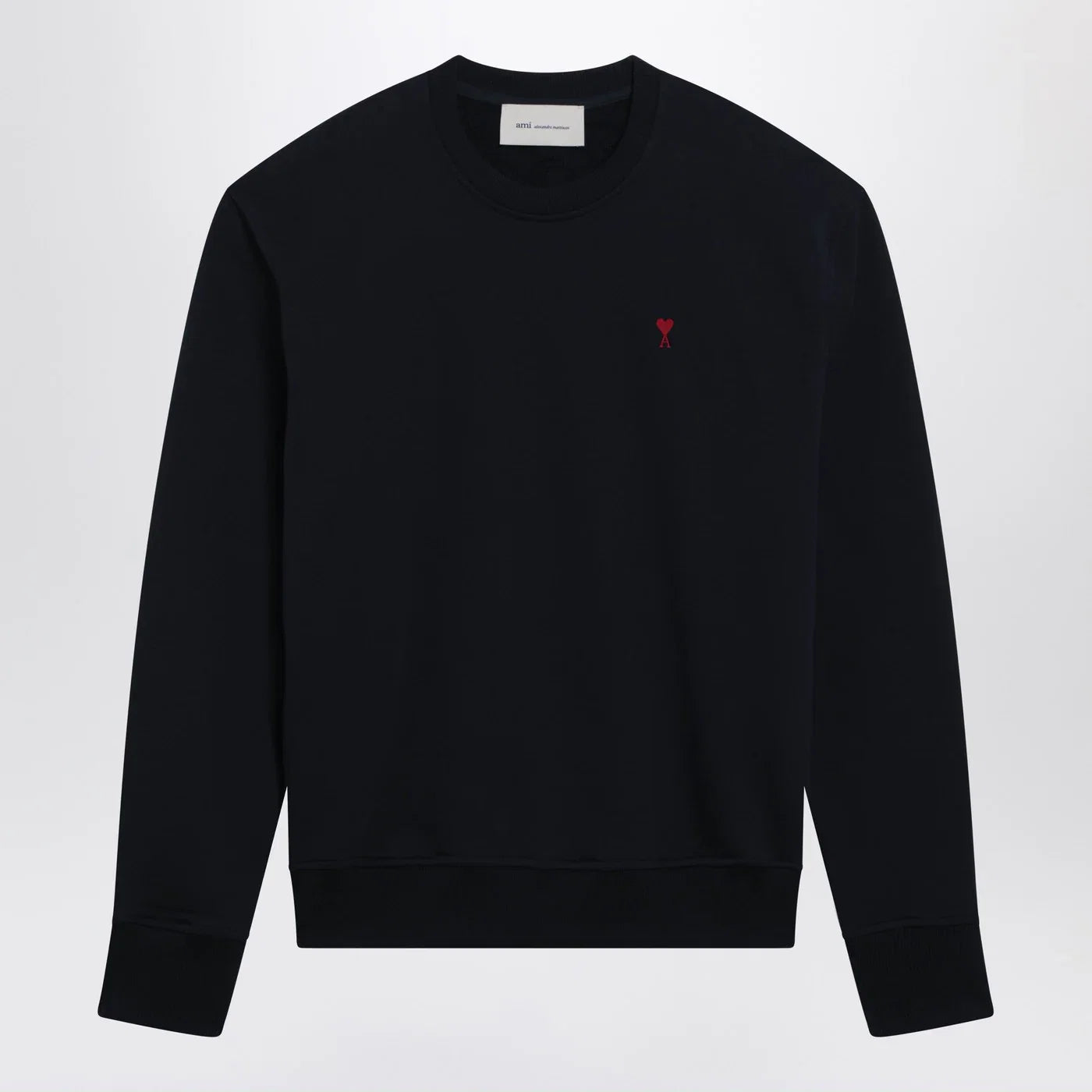 Ami Paris Ami De Coeur midnight blue sweatshirt