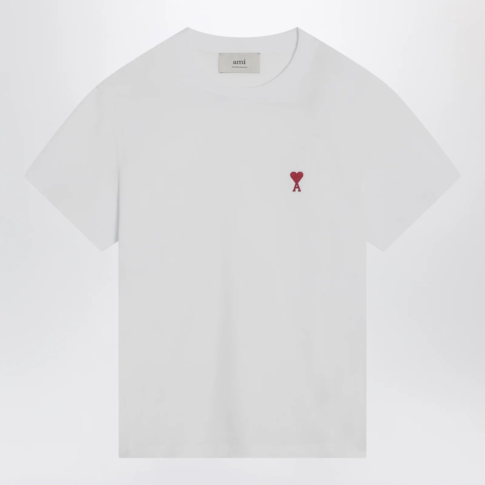 Ami Paris White Ami De Coeur T-shirt