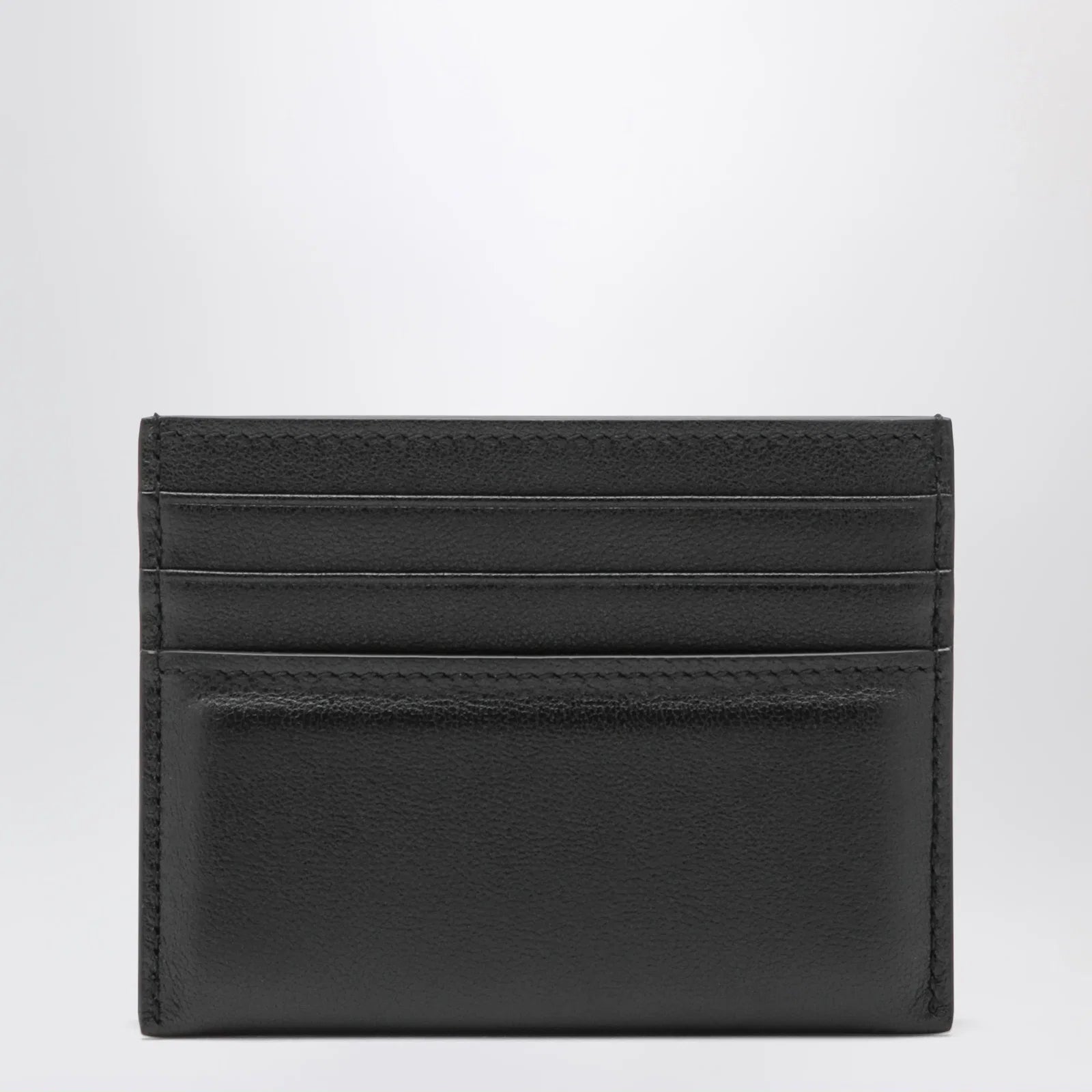 Givenchy Black leather card holder with logo