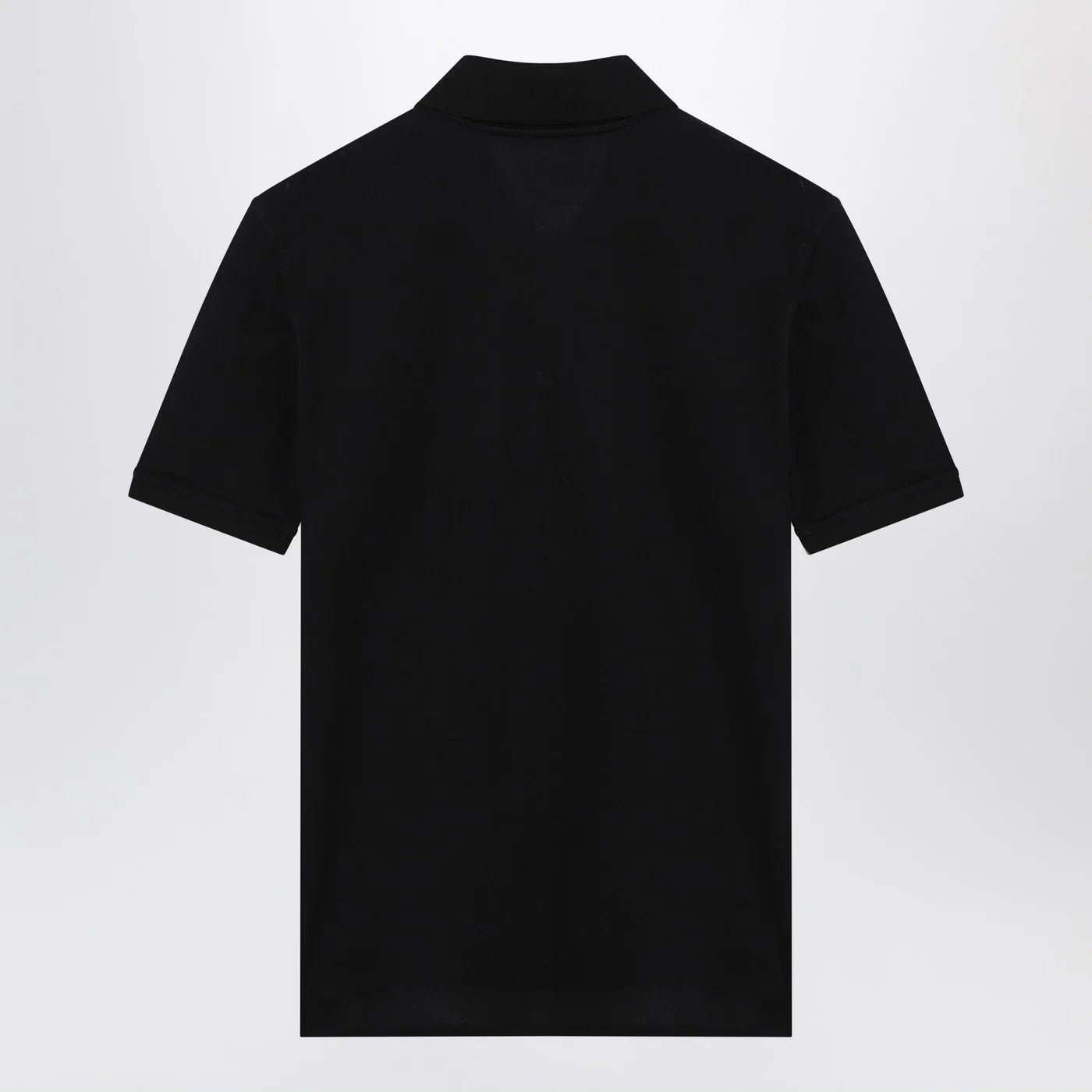 Givenchy Dark blue polo shirt with logo embroidery