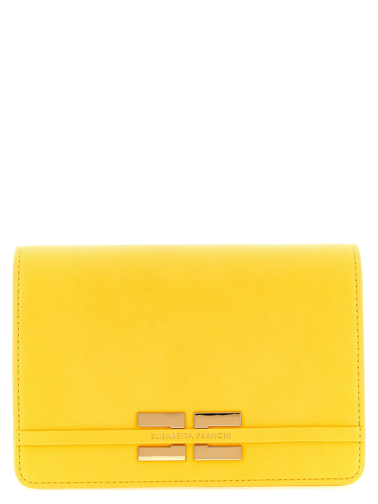 Elisabetta Franchi Logo Shoulder Strap