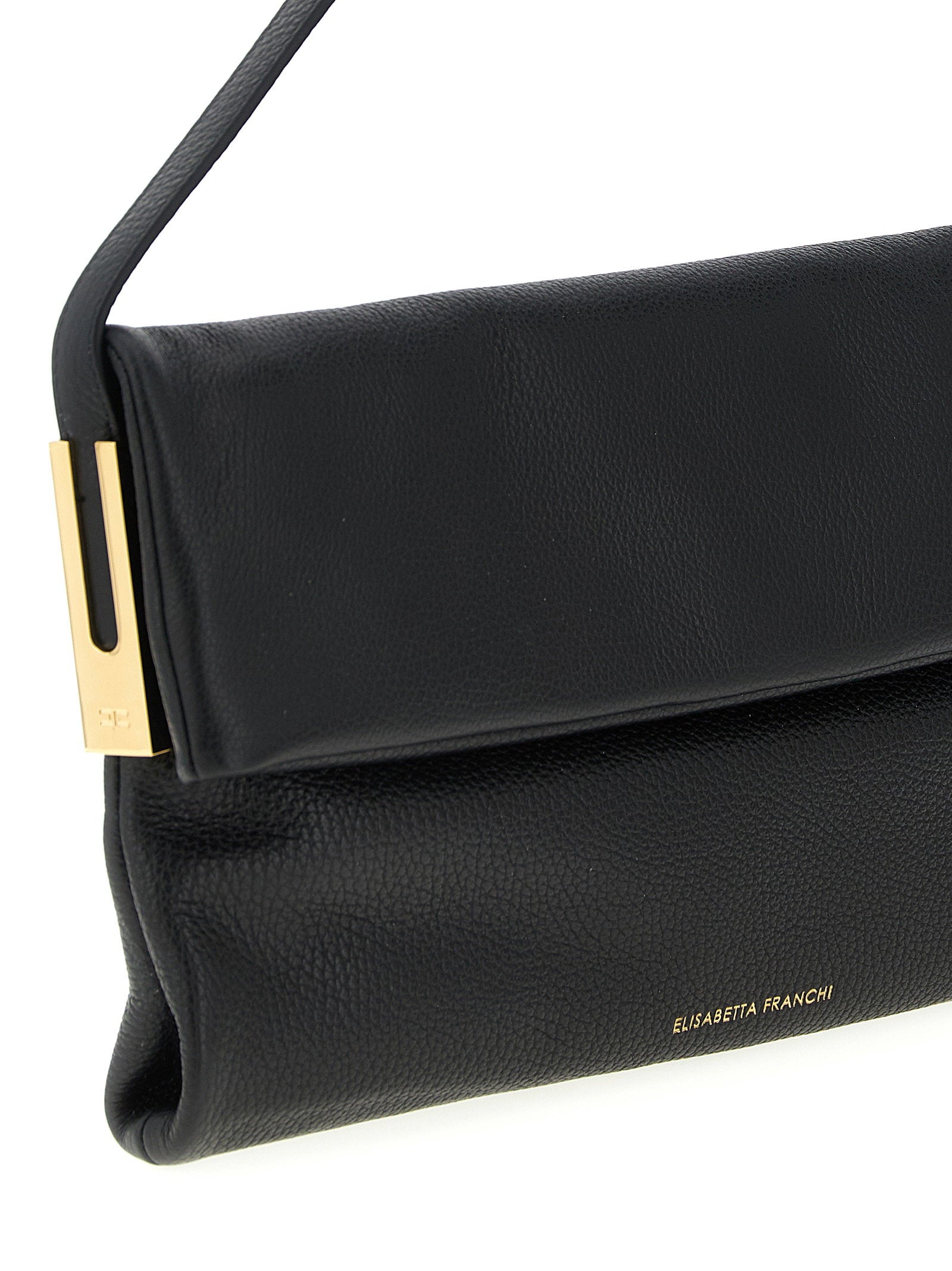 Elisabetta Franchi Logo Shoulder Bag