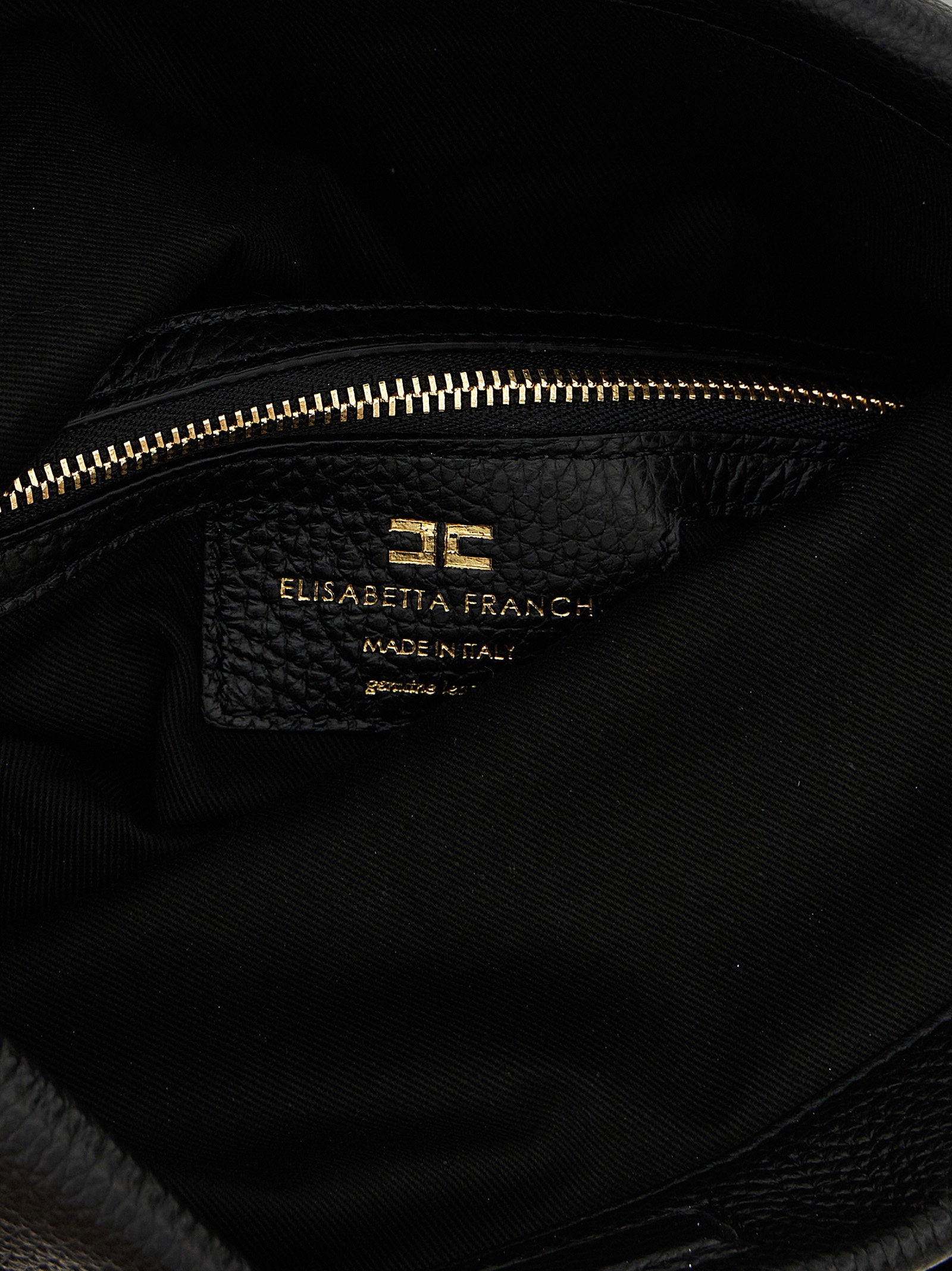 Elisabetta Franchi Logo Shoulder Bag