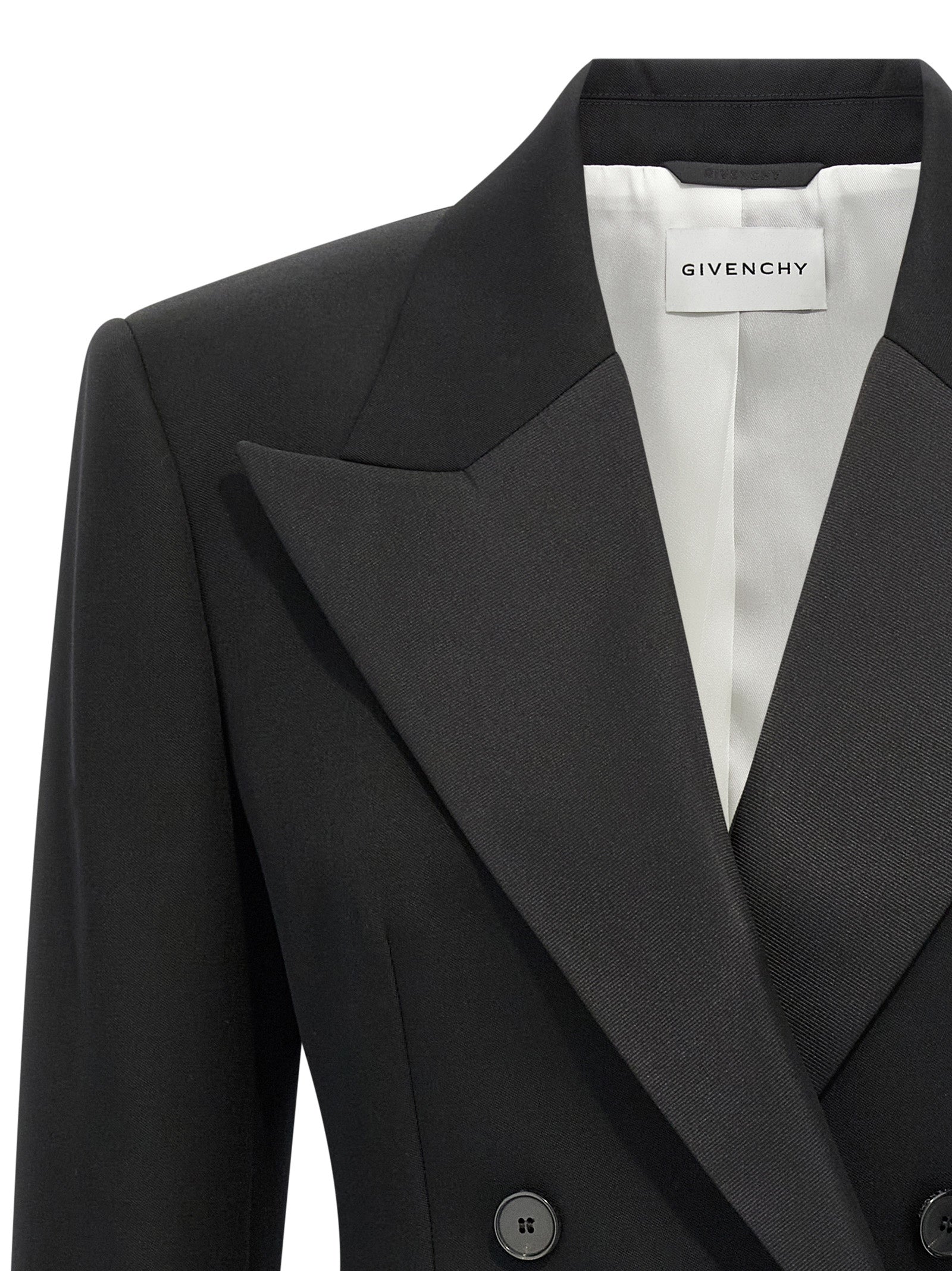 Givenchy Satin Lapel Blazer