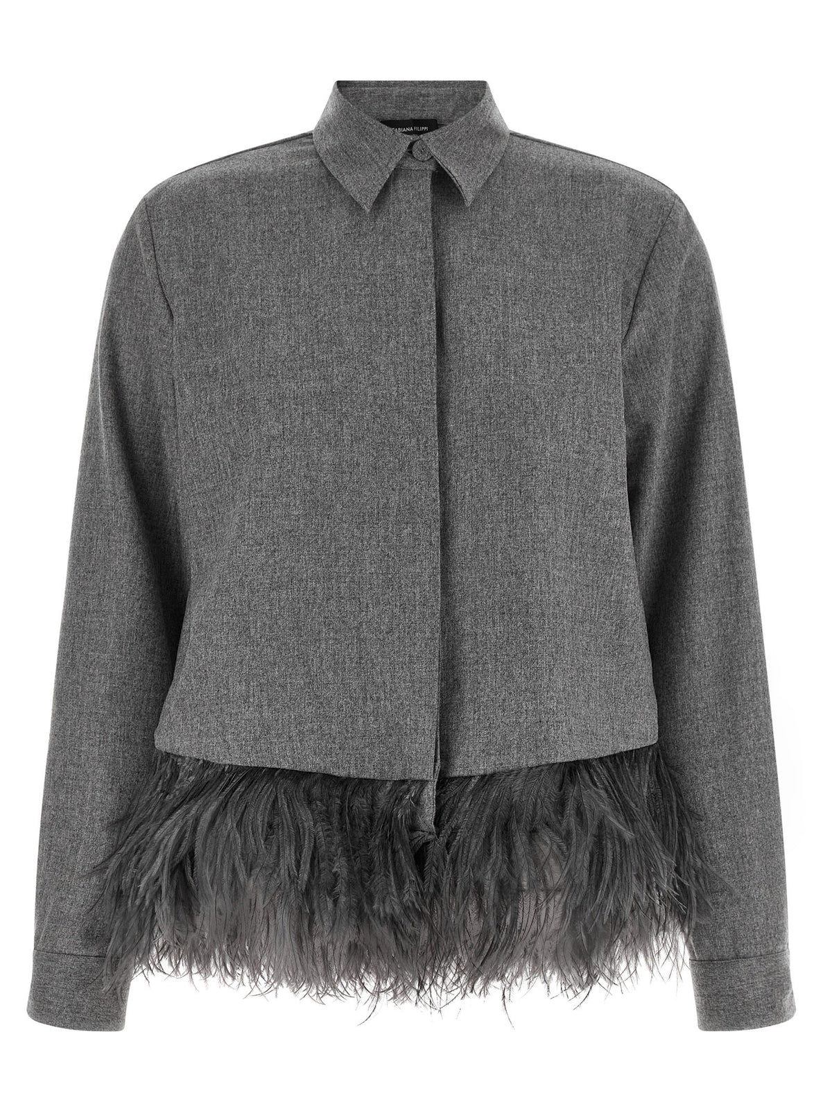 Fabiana Filippi Feather Shirt