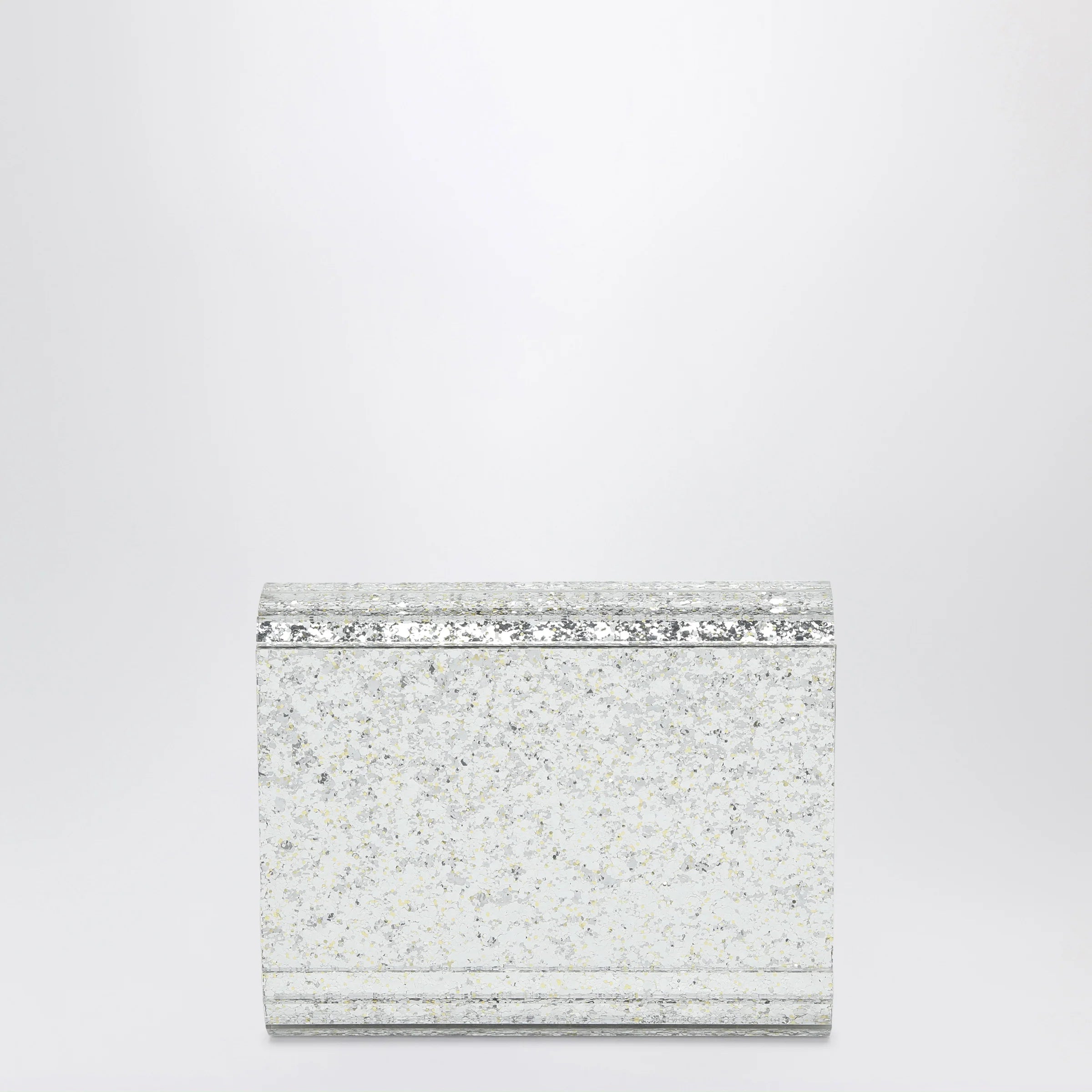 Jimmy Choo Champagne-coloured Candy clutch