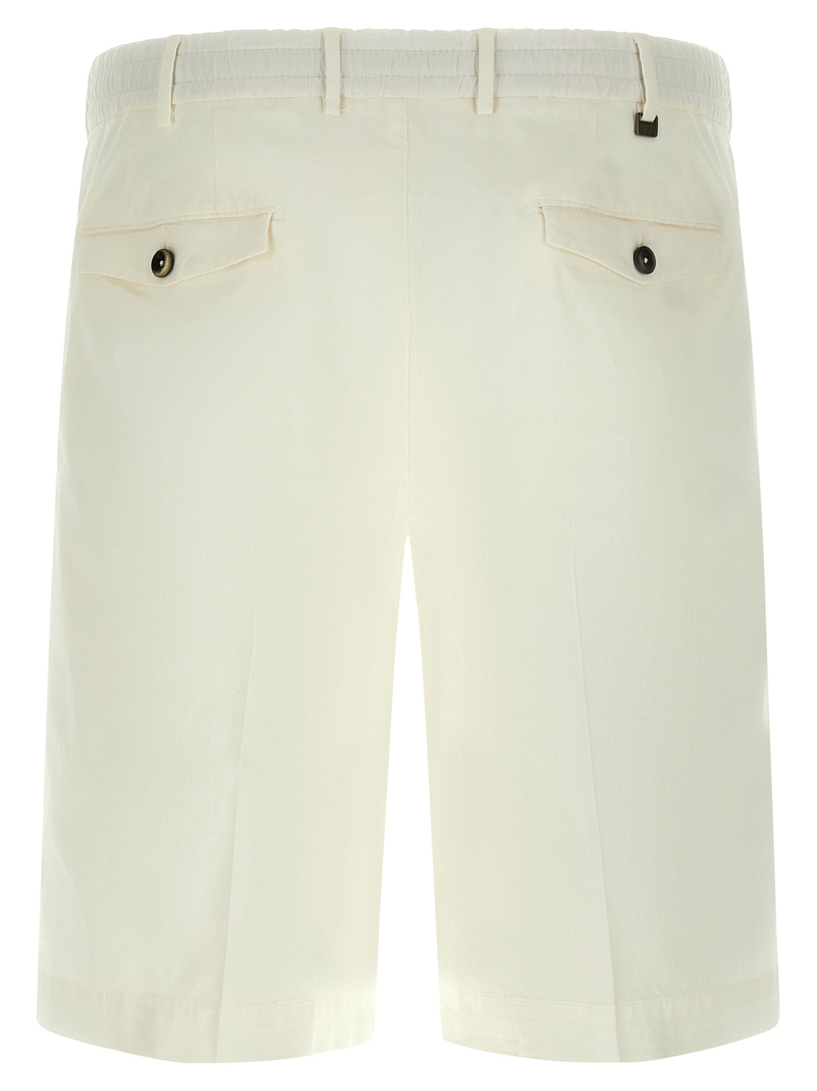 Pt Torino Stretch Cotton Bermuda Shorts
