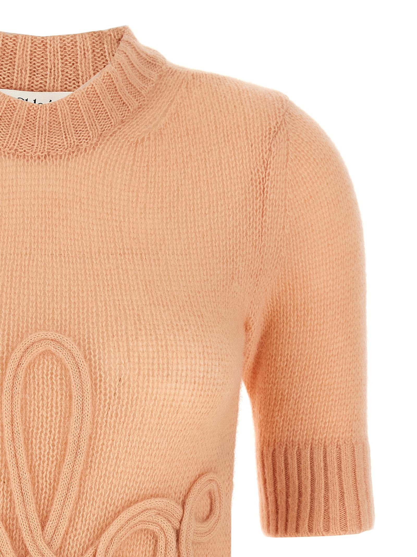 Chloé ChloÉ Logo Embroidery Sweater
