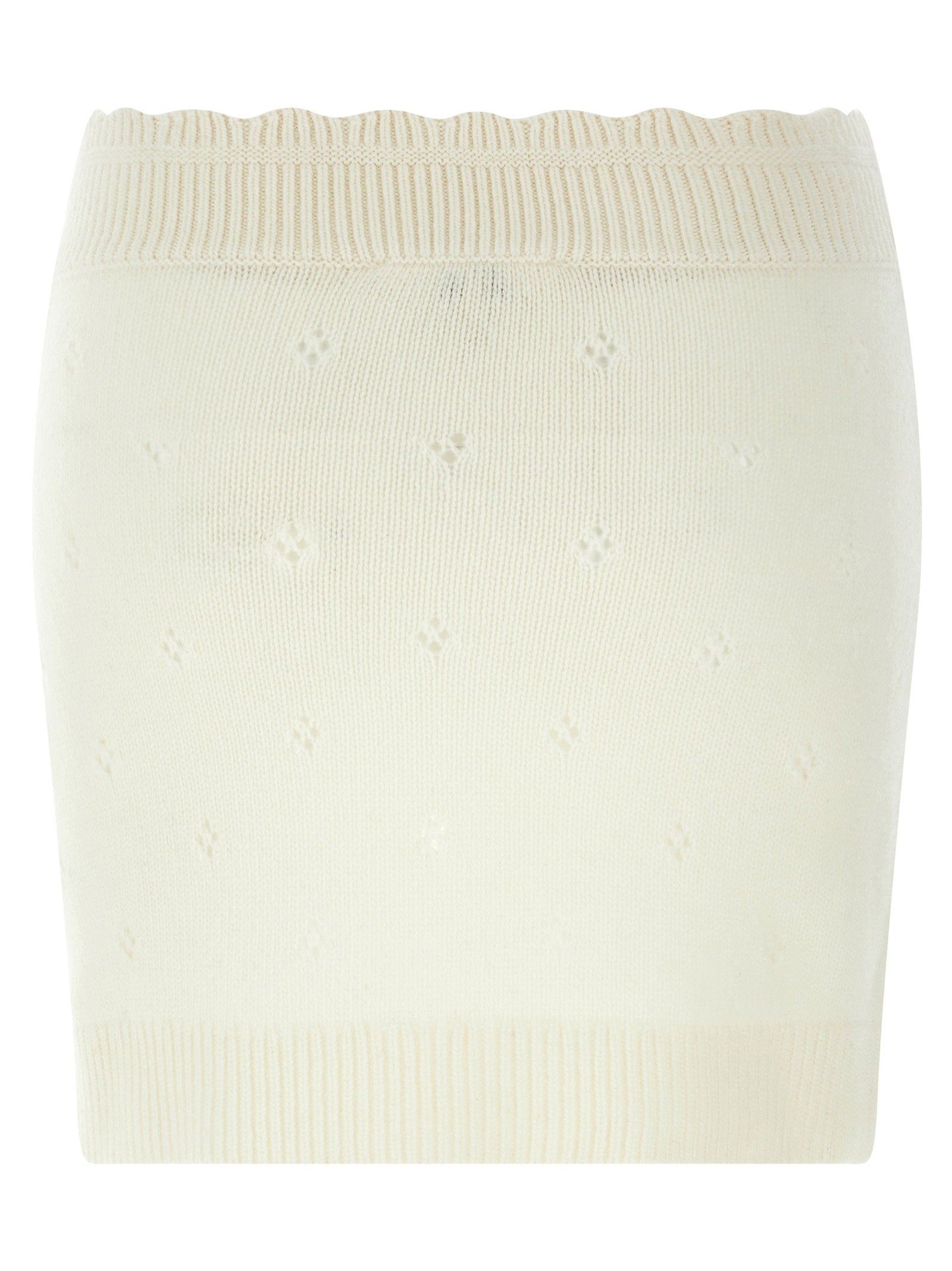 Chloé Jacquard Logo Skirt