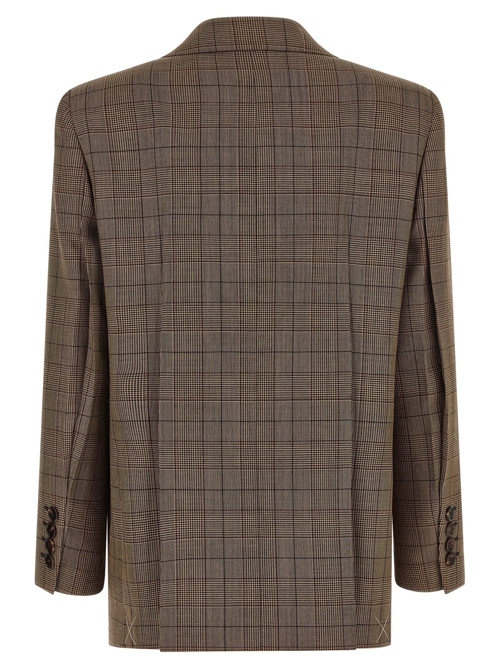 Chloé Check Double-breasted Blazer