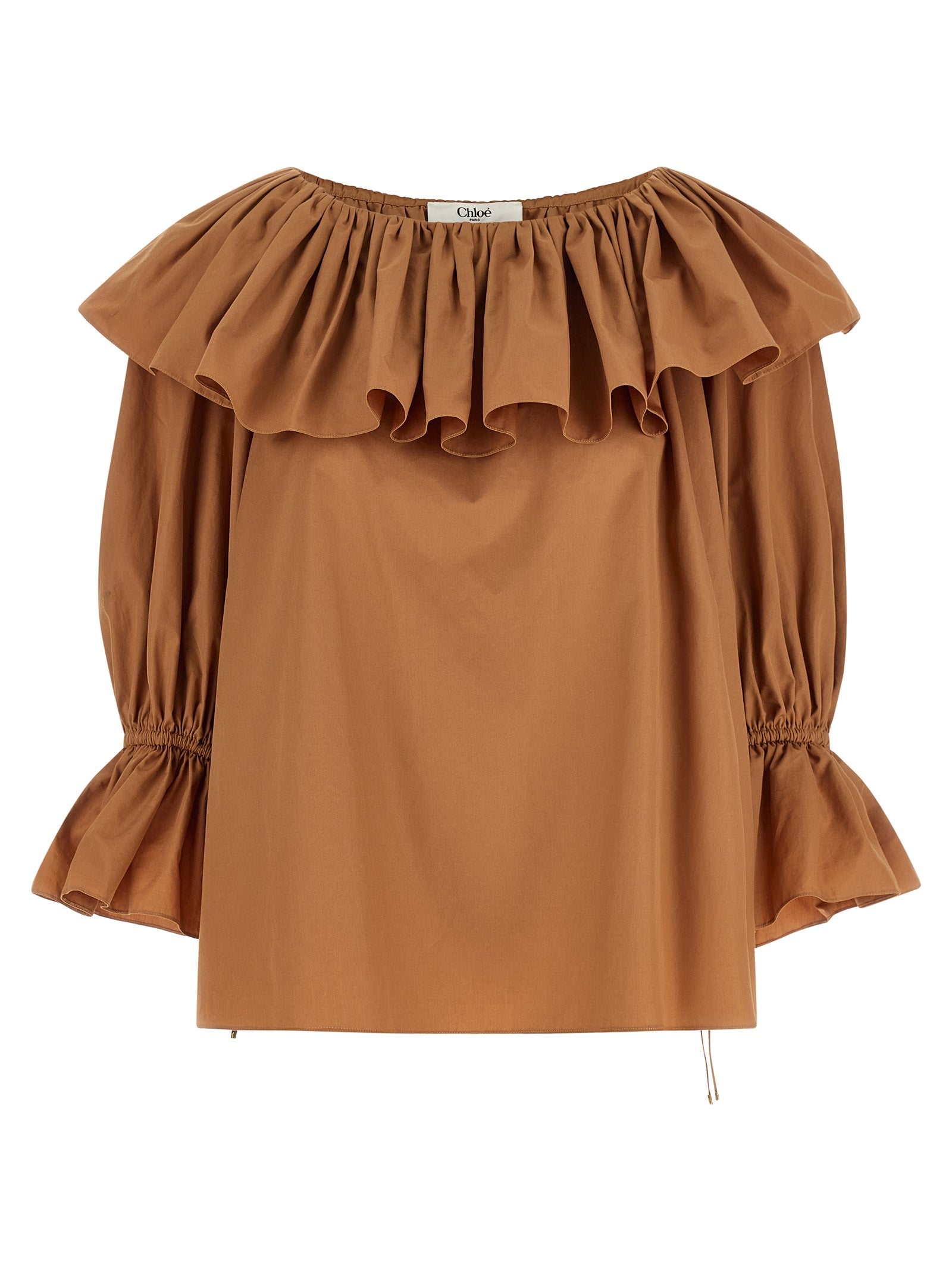 Chloé Chloe Ruffle Blouse