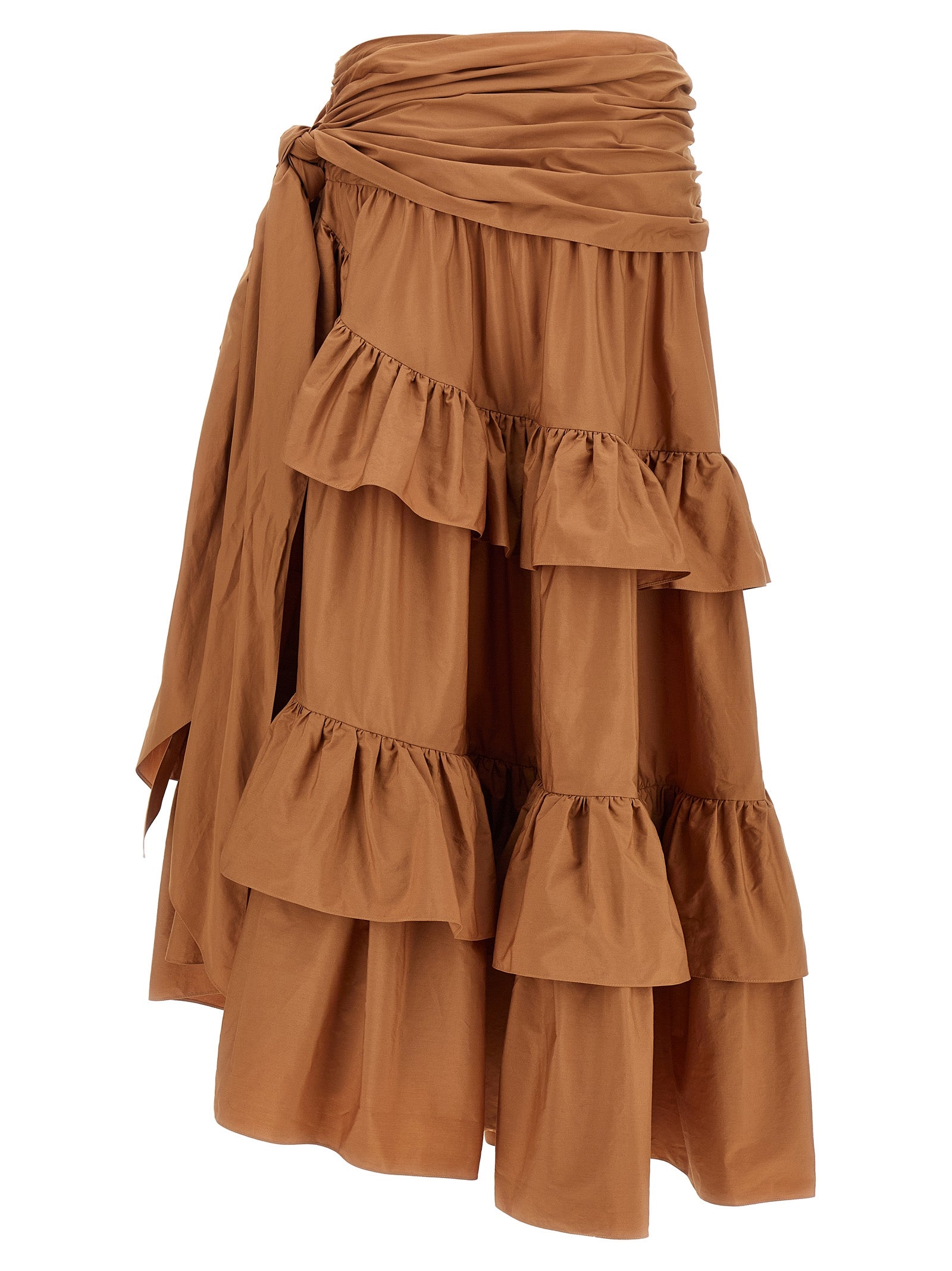 Chloé Flounces Volant Skirt