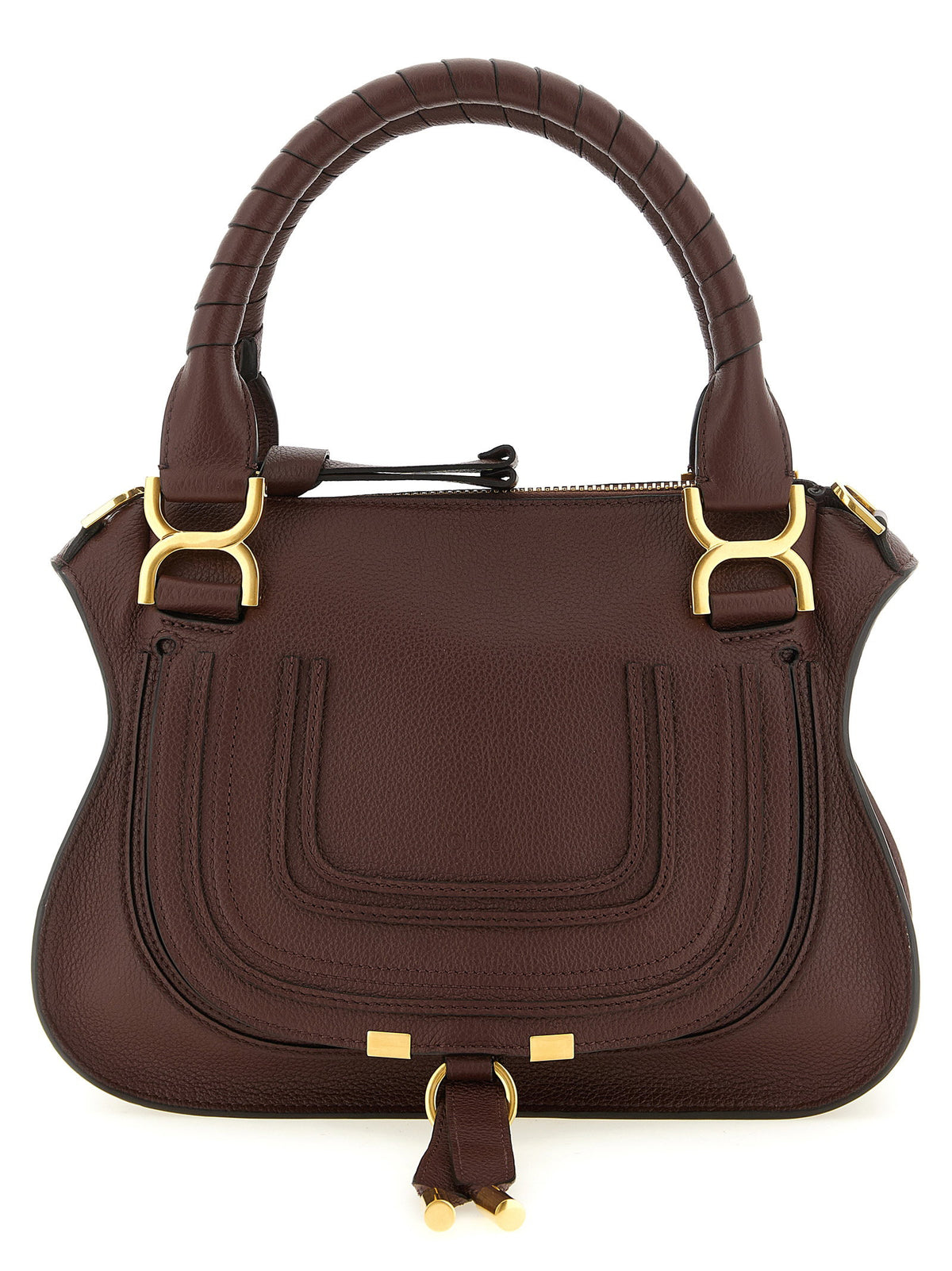 Chloé Marcie Bag With Saddle Stitching