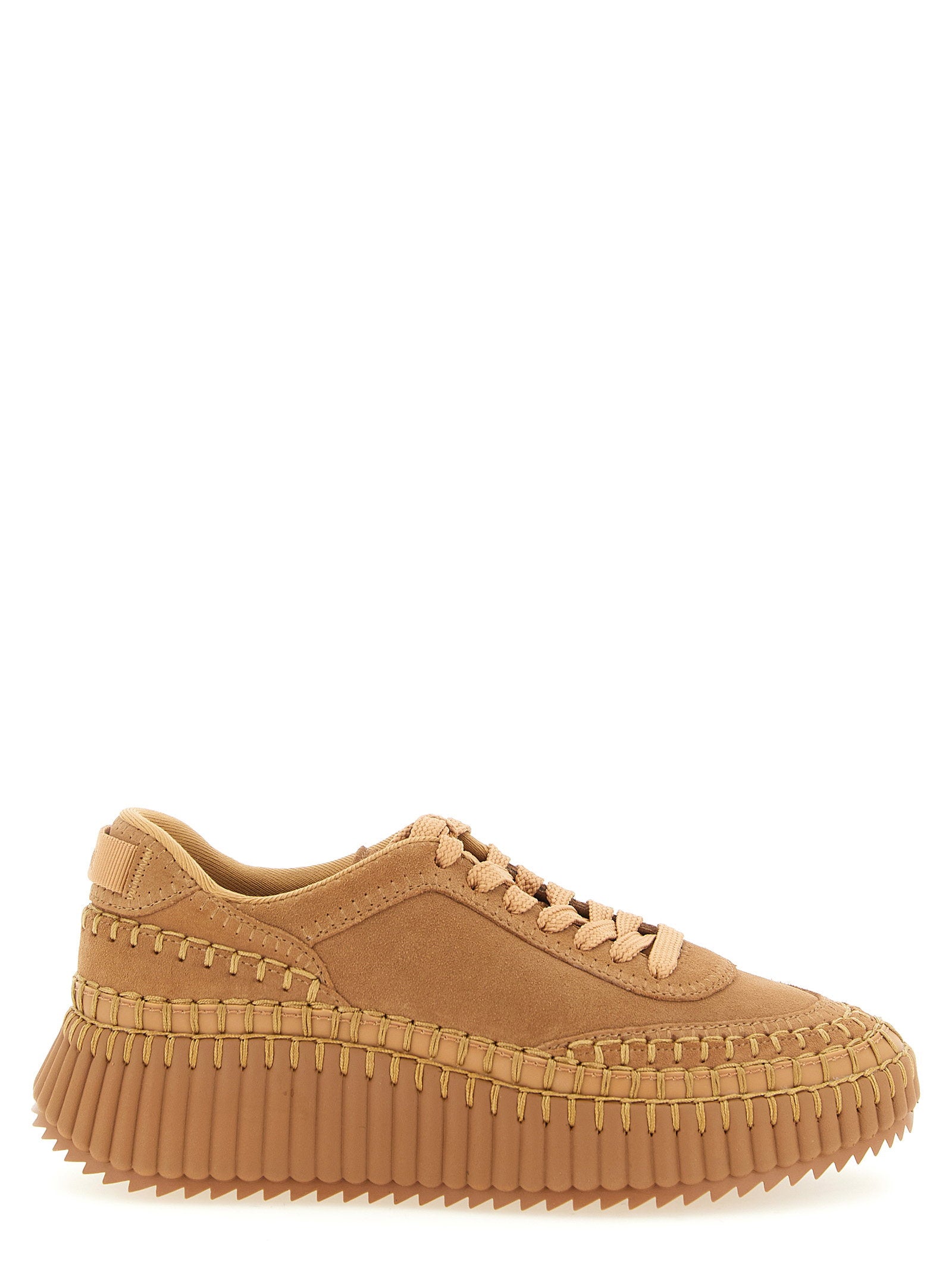 Chloé Chloe Nama Wedge Sneakers