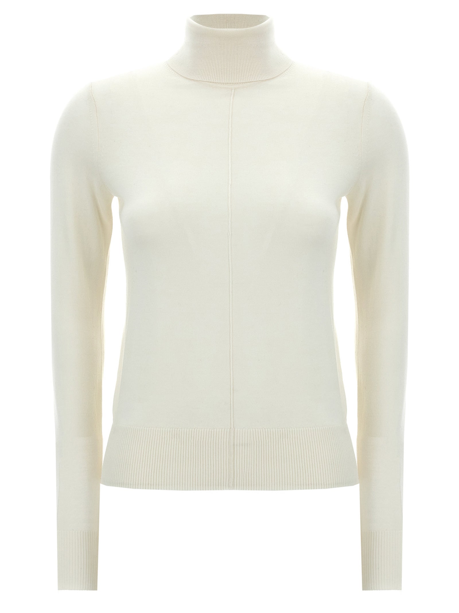 ChloÉ Logo Embroidery Turtleneck Sweater