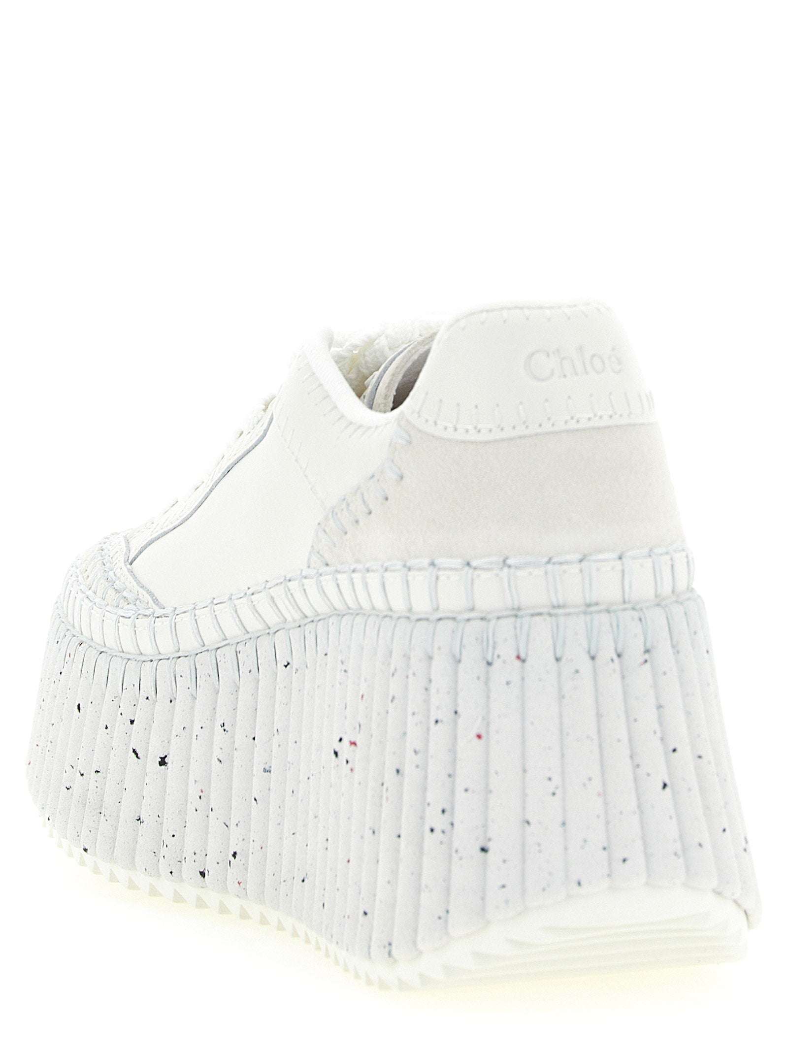 Chloé Chloe Nama Wedge Sneakers