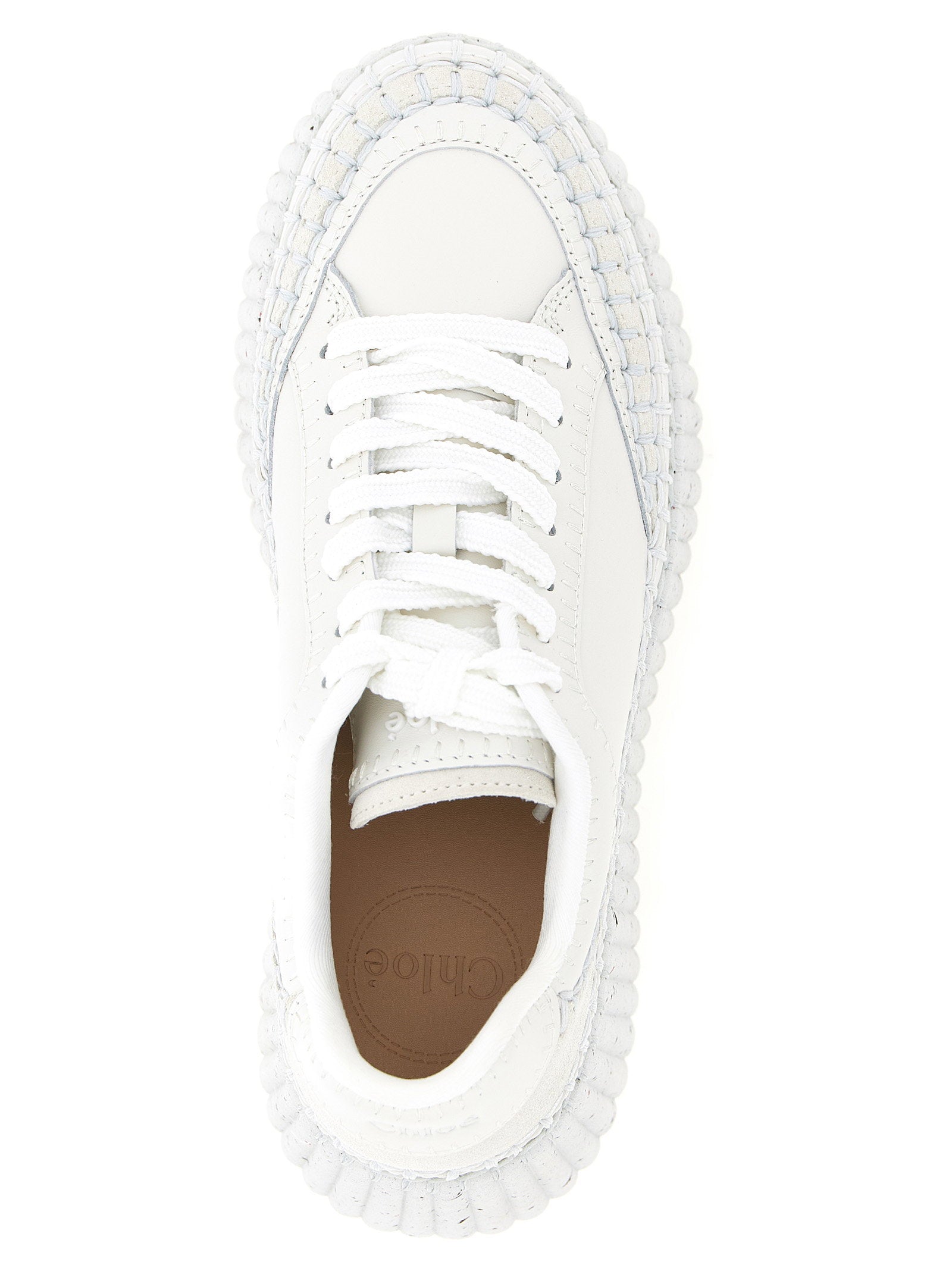 Chloé Chloe Nama Wedge Sneakers