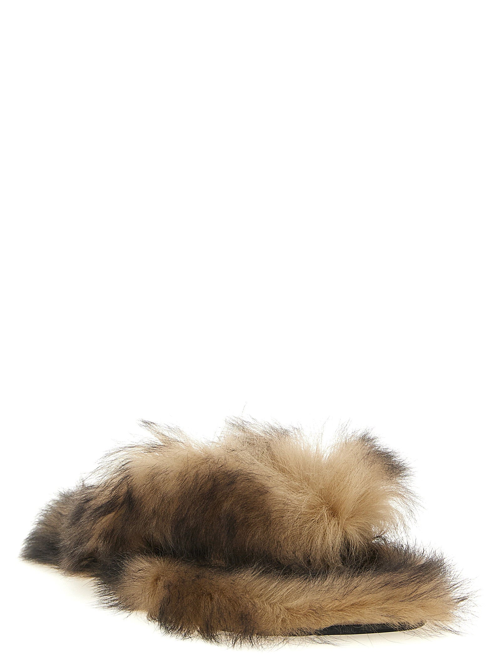 Dolce & Gabbana Sheepskin Sandals