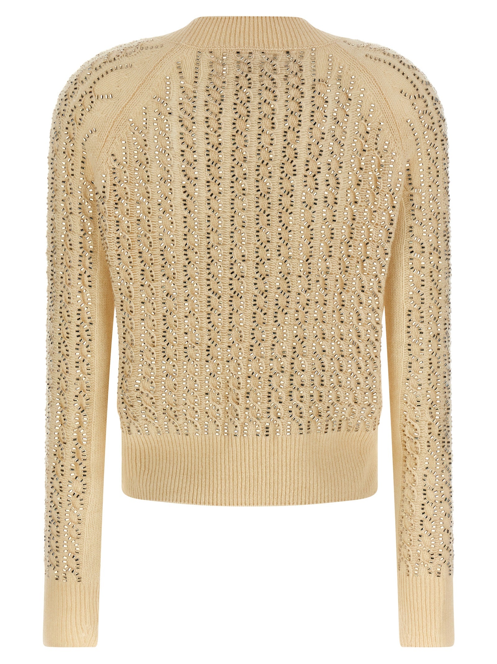 Ermanno Scervino Baguette Studded Sweater