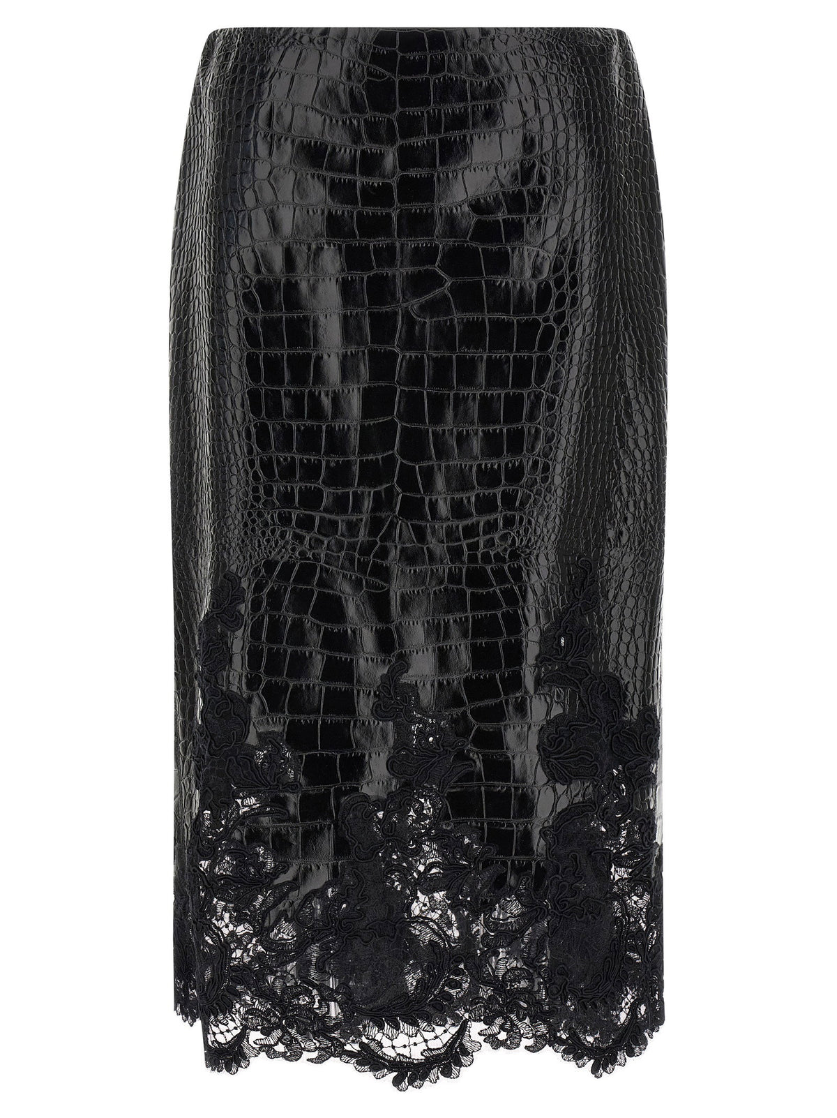 Ermanno Scervino Skirt With Lace