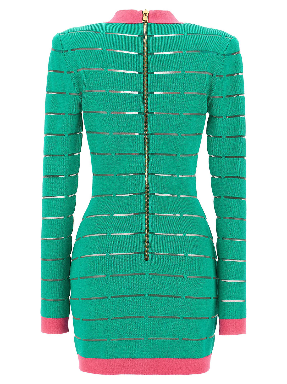 Balmain Two-tone Knit Dress