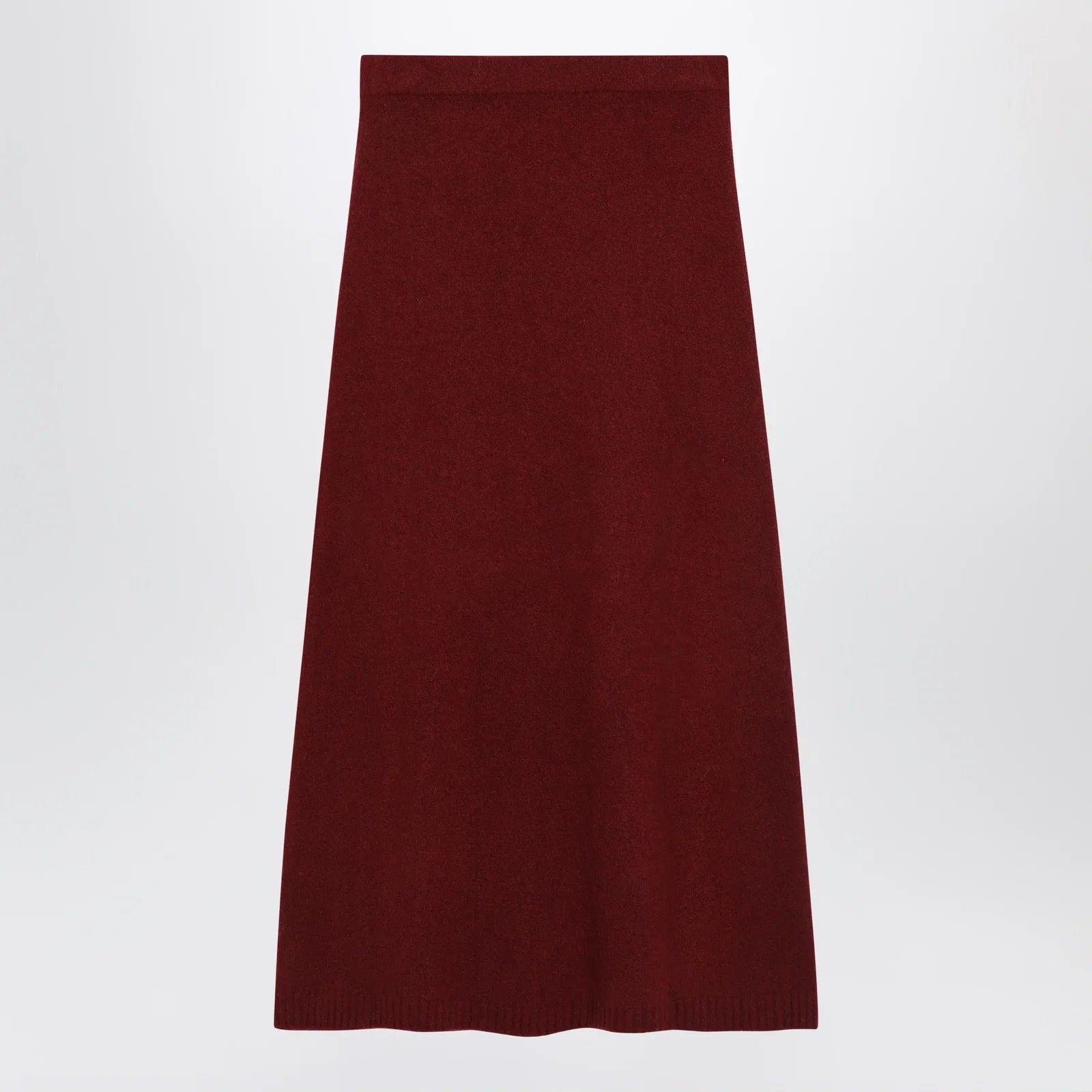 Max Mara Raspberry skirt in stretch cashmere knit