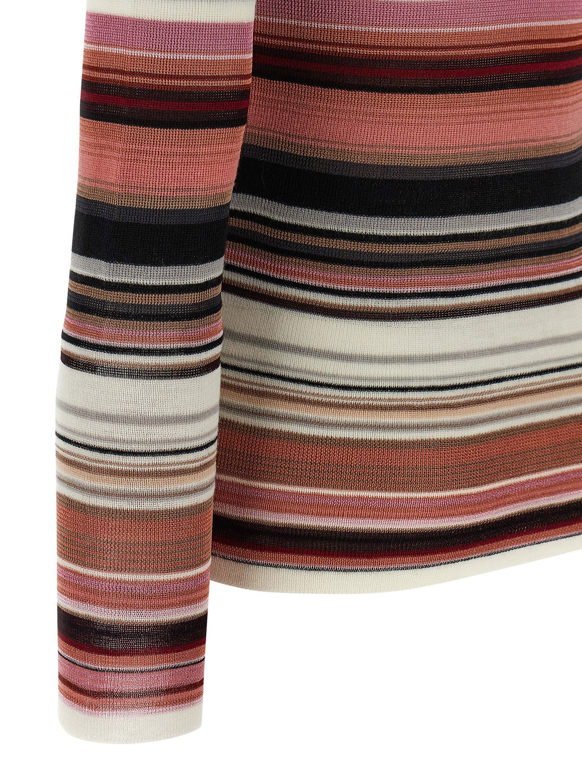 Missoni Striped Turtleneck Sweater