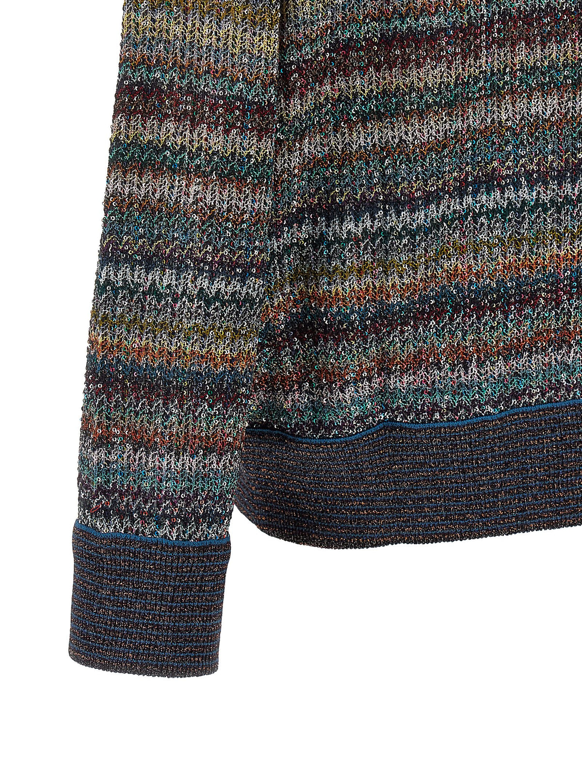 Missoni Lamé Yarn Polo Shirt