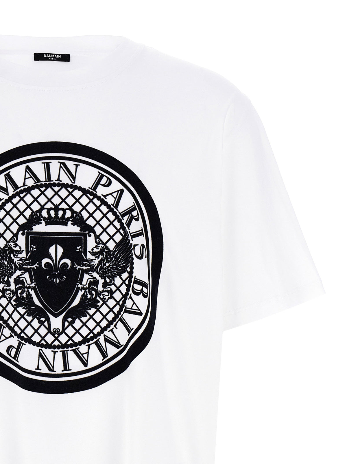 Balmain Velvet Logo T-shirt