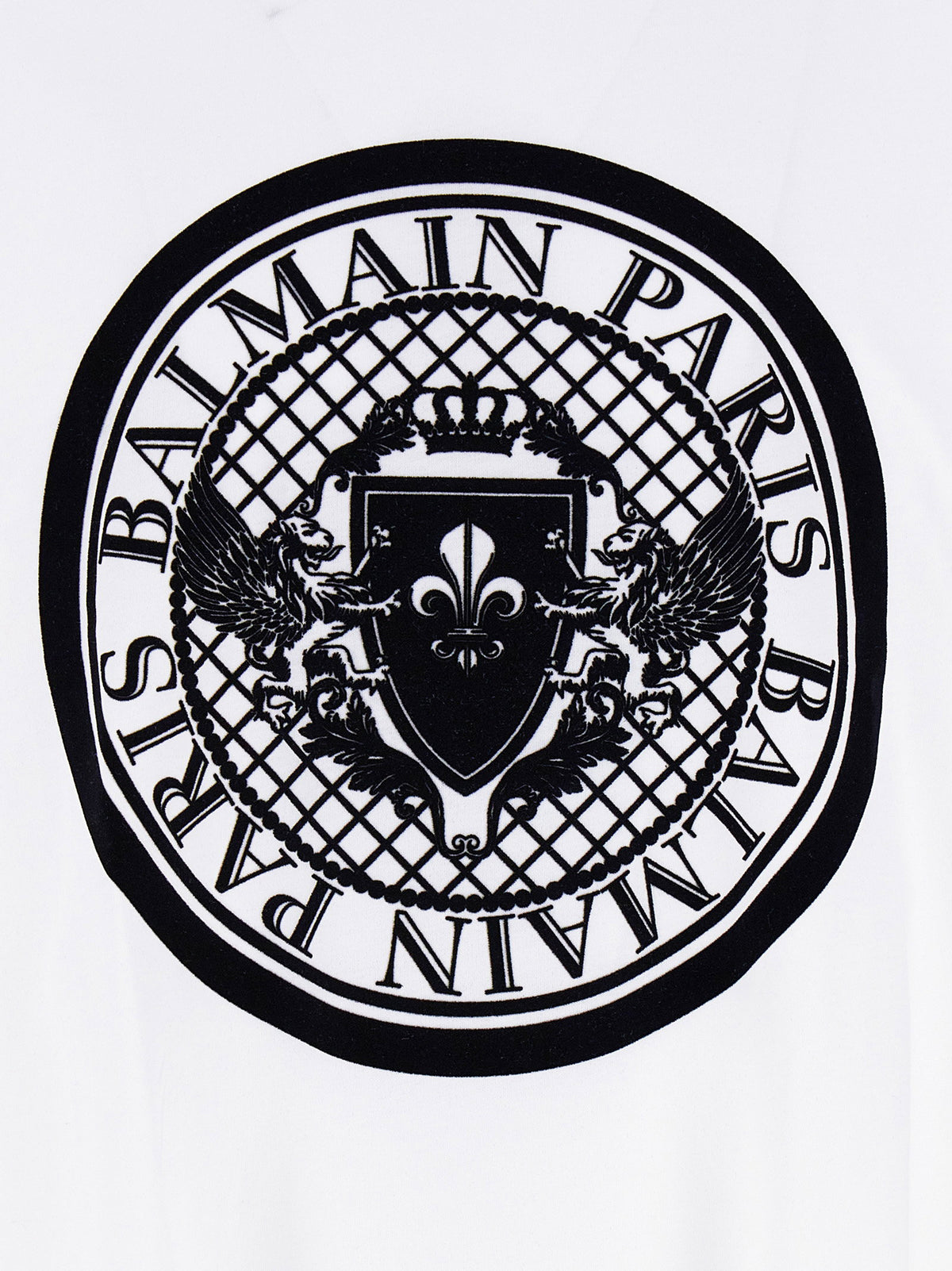 Balmain Velvet Logo T-shirt