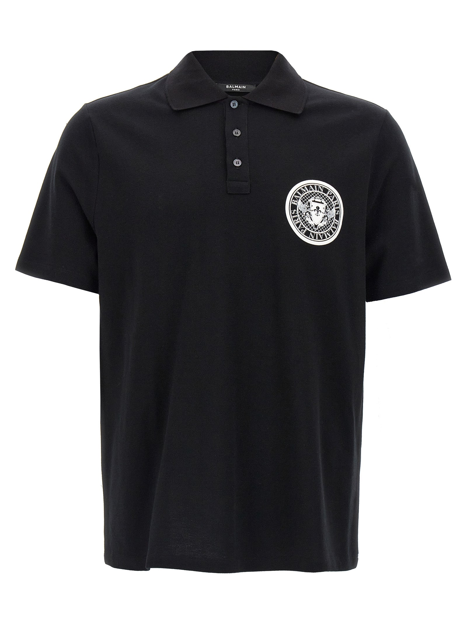 Balmain Coin Polo Shirt