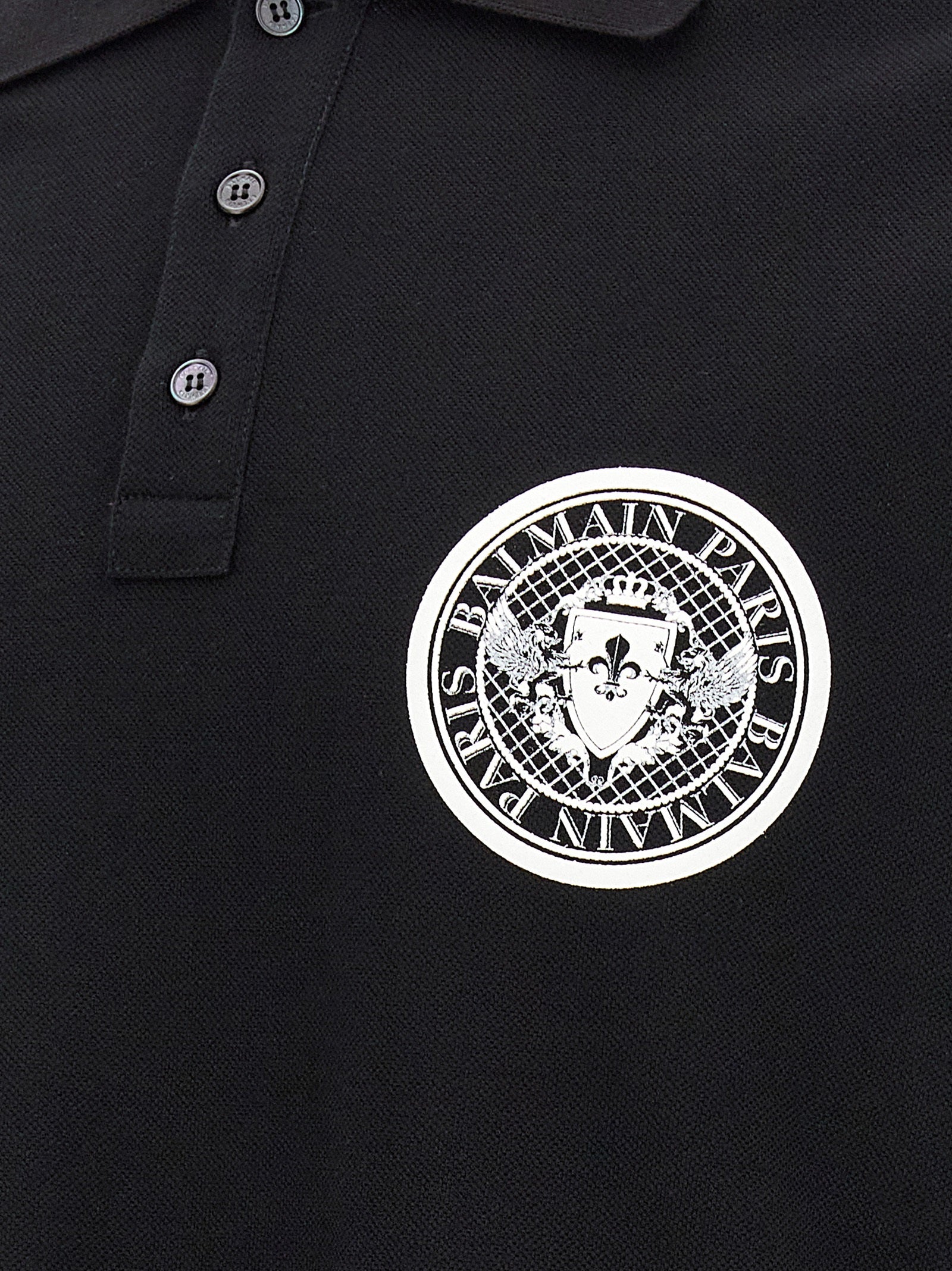 Balmain Coin Polo Shirt