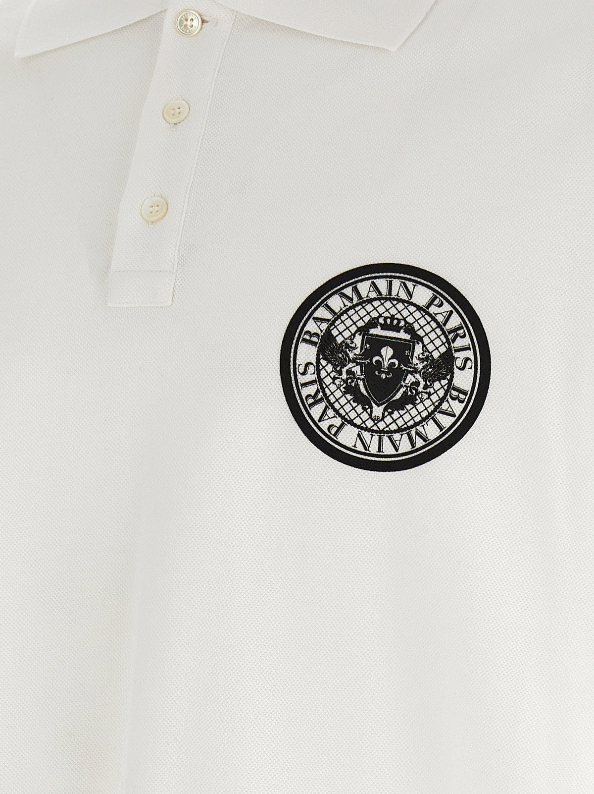 Balmain Coin Polo Shirt