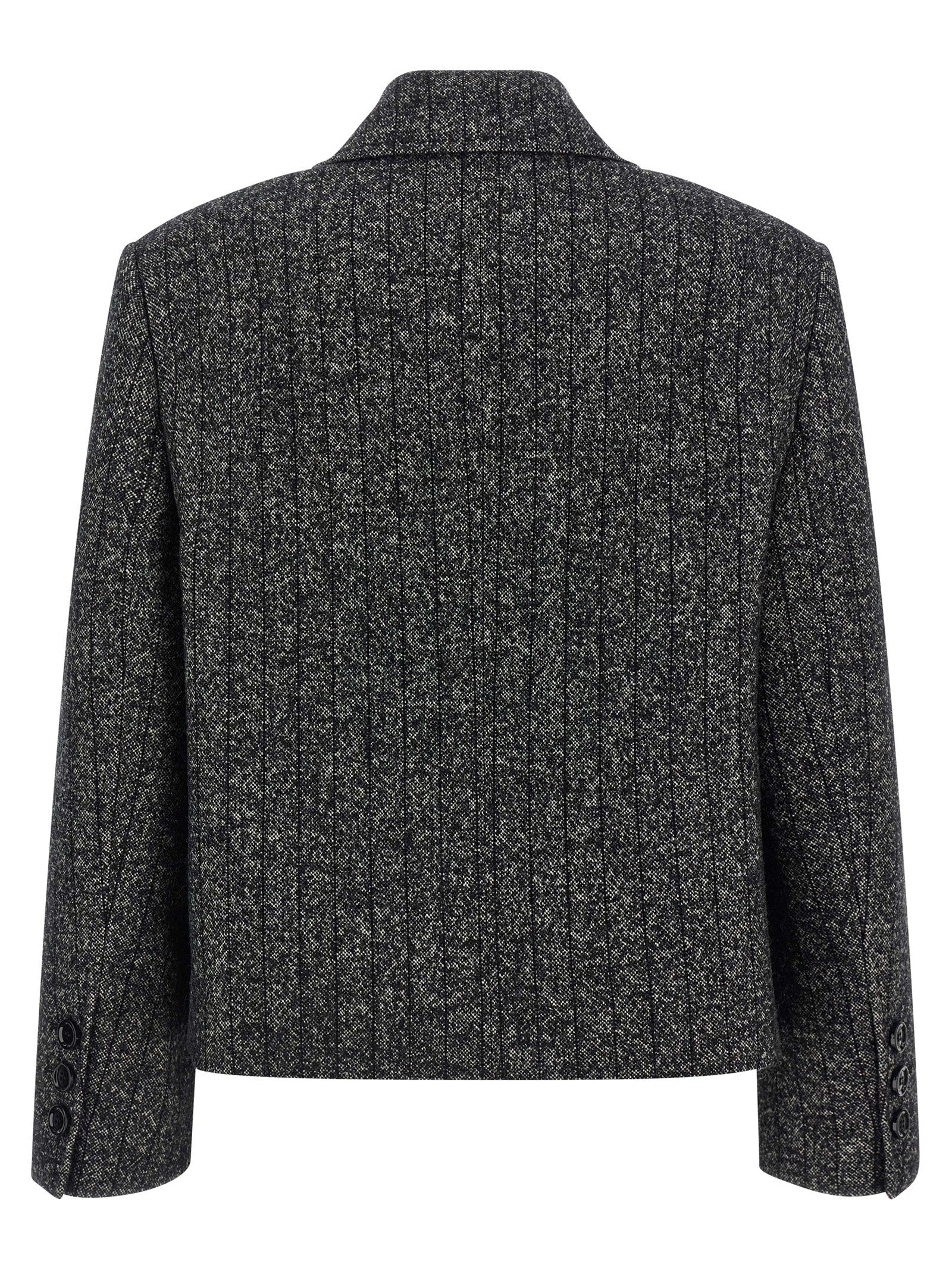 Dolce & Gabbana Striped Wool Blazer