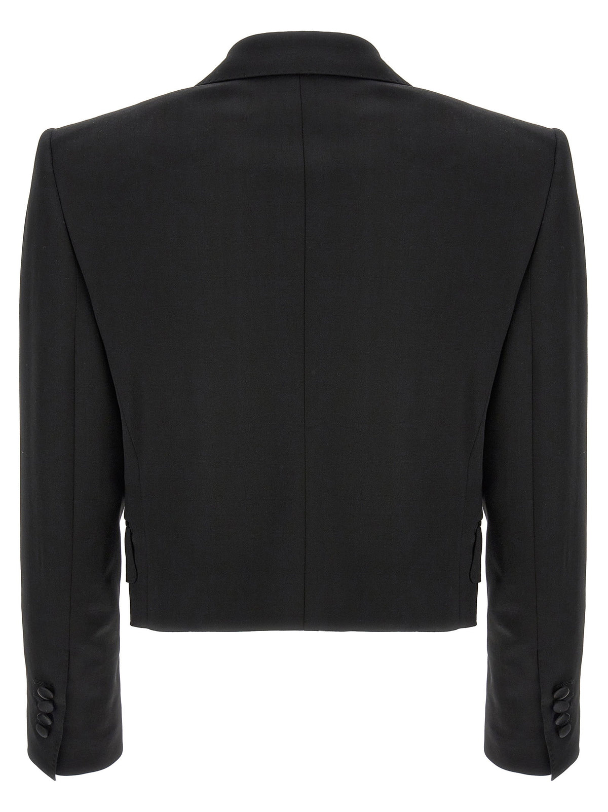 Dolce & Gabbana Tuxedo Crop Blazer