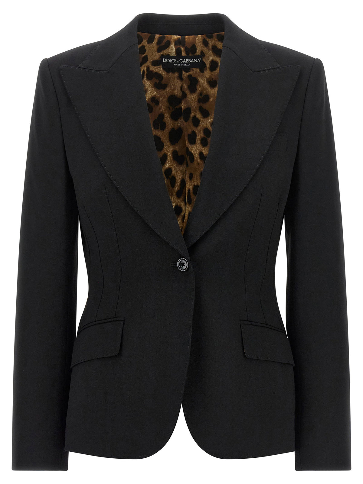 Dolce & Gabbana Black Turlington Blazer
