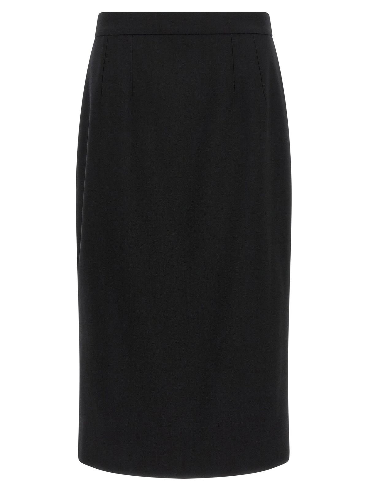 Dolce & Gabbana Stretch Wool Skirt