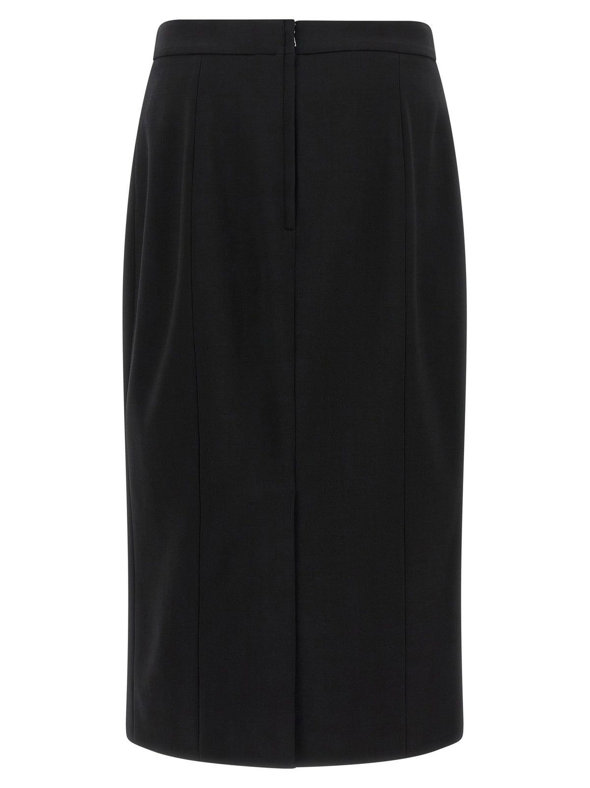 Dolce & Gabbana Stretch Wool Skirt