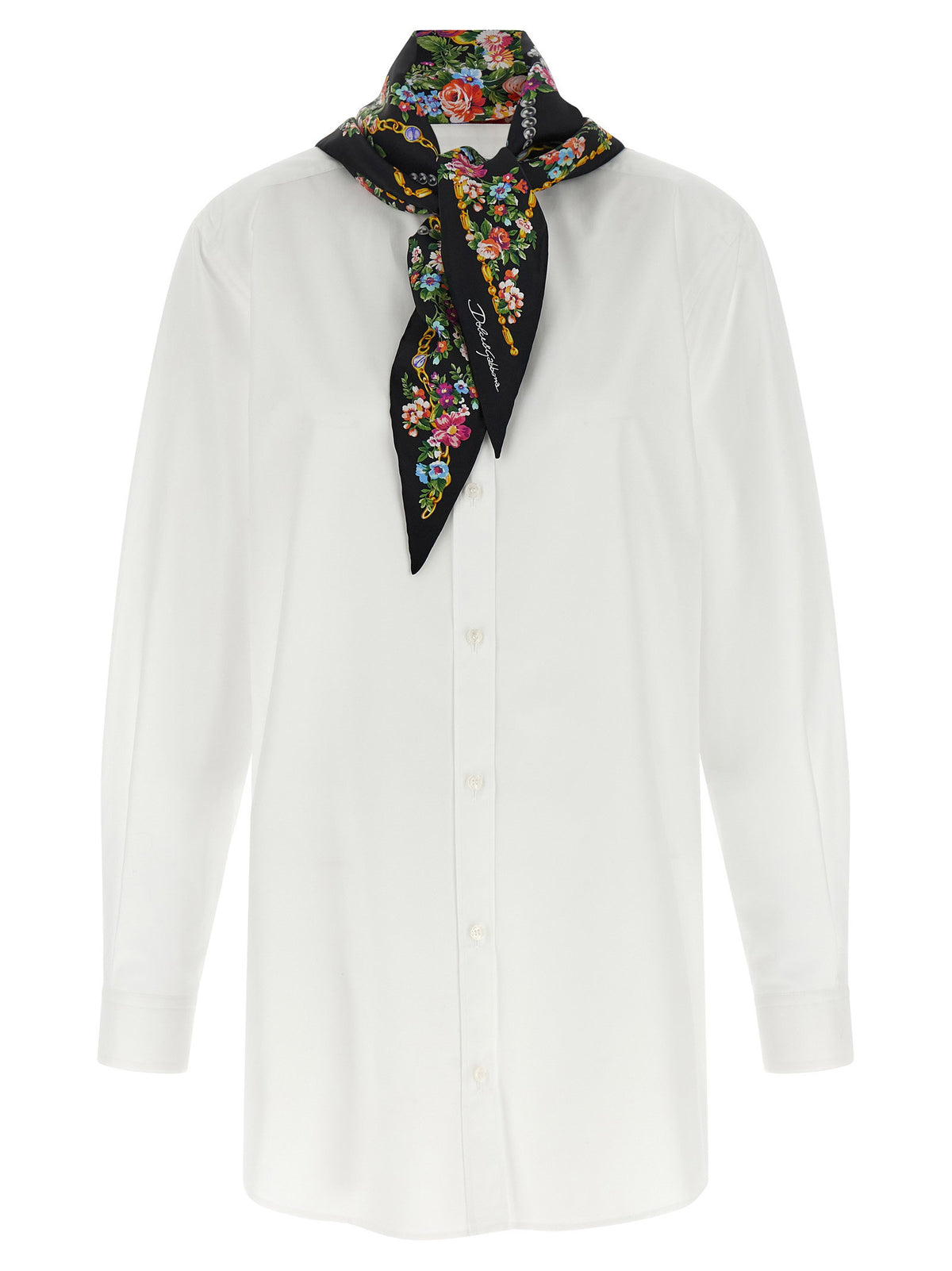 Dolce & Gabbana Shirt With Scarf