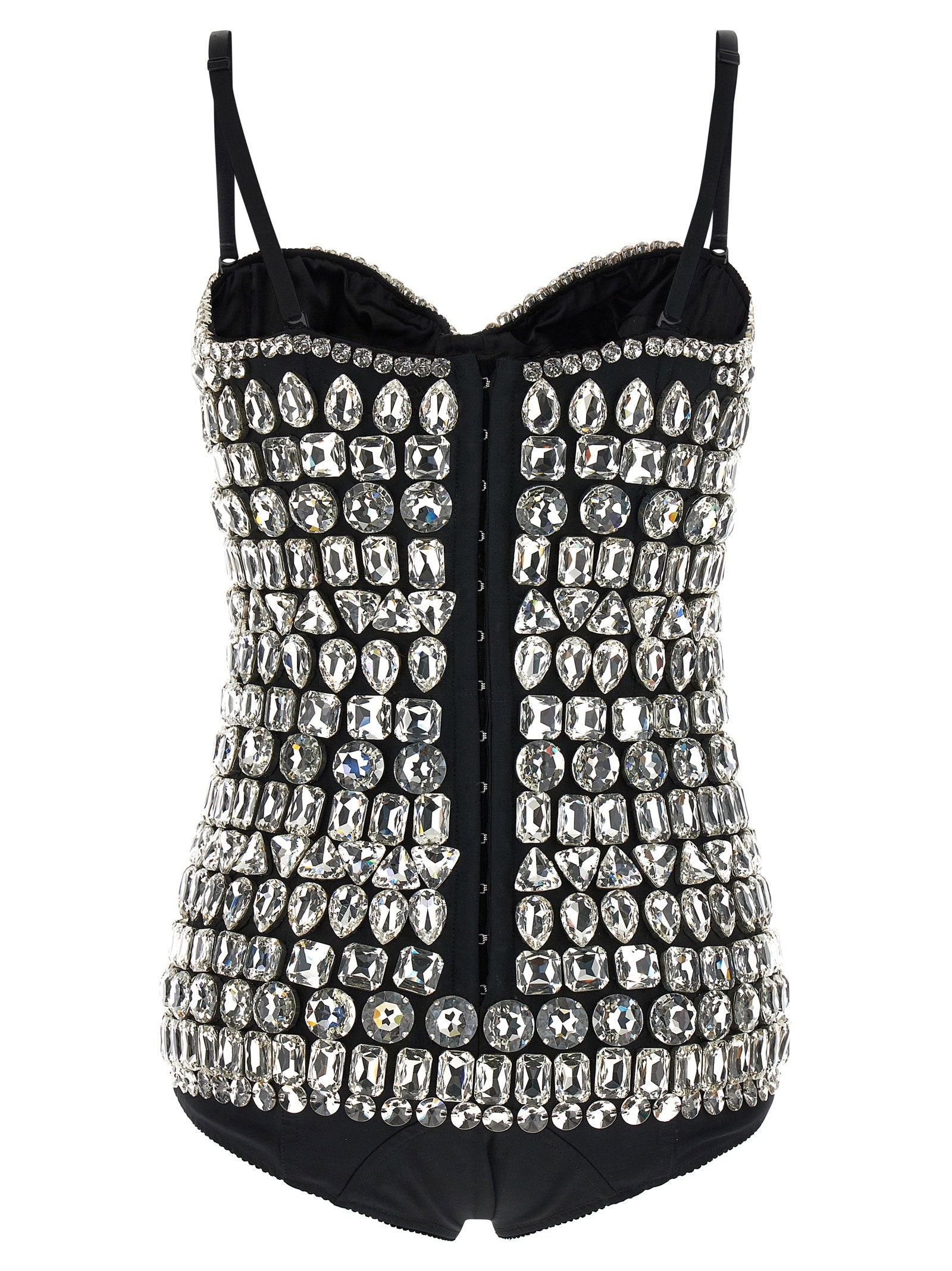 Dolce & Gabbana Crystal Bodysuit