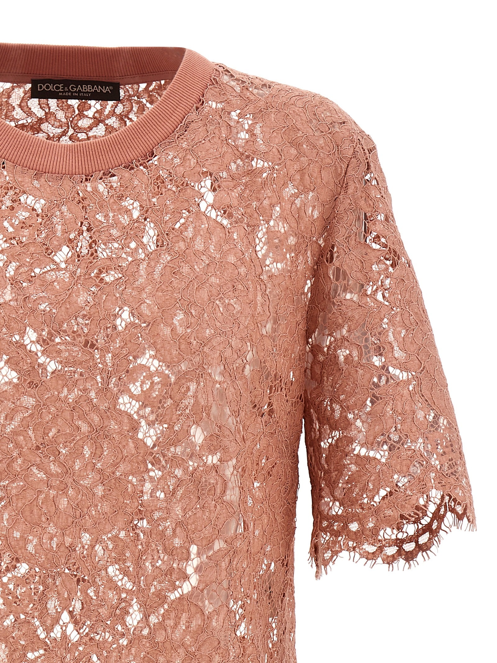 Dolce & Gabbana Lace T-shirt